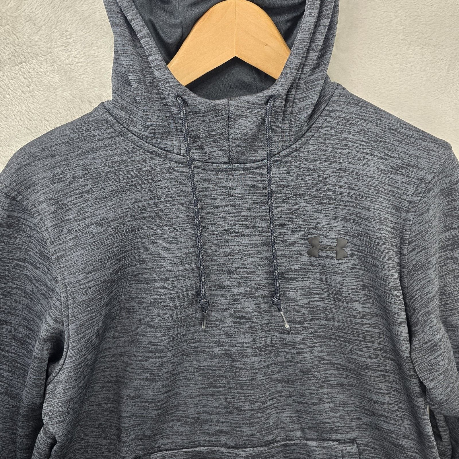 Under Armour Under Armour Sweatshirt Mens M Gray Hoodie Coldgear Loose Size US M / EU 48-50 / 2 - 2 Thumbnail