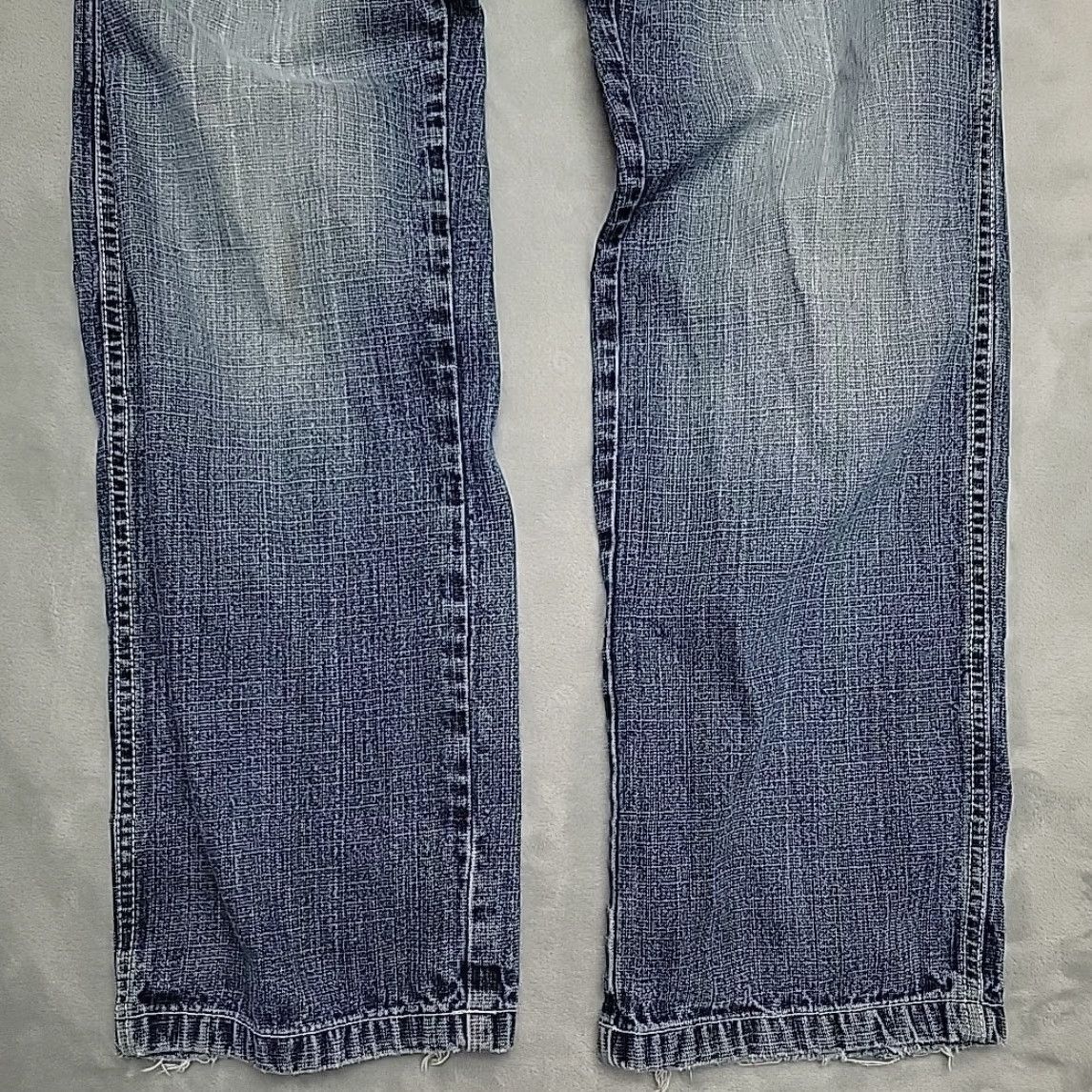 Southpole VTG Southpole Jeans Mens 32 Blue Faded Denim Skater Casual Embroidered Y2K Retro Size US 32 / EU 48 - 2 Thumbnail
