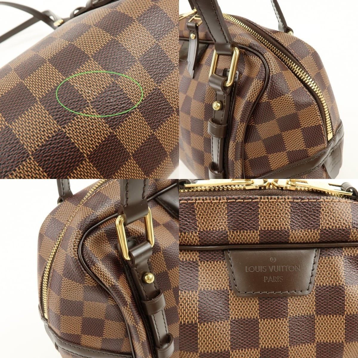 Louis Vuitton Louis Vuitton Damier Ebene Rivington PM Shoulder Bag Size ONE SIZE - 6 Thumbnail