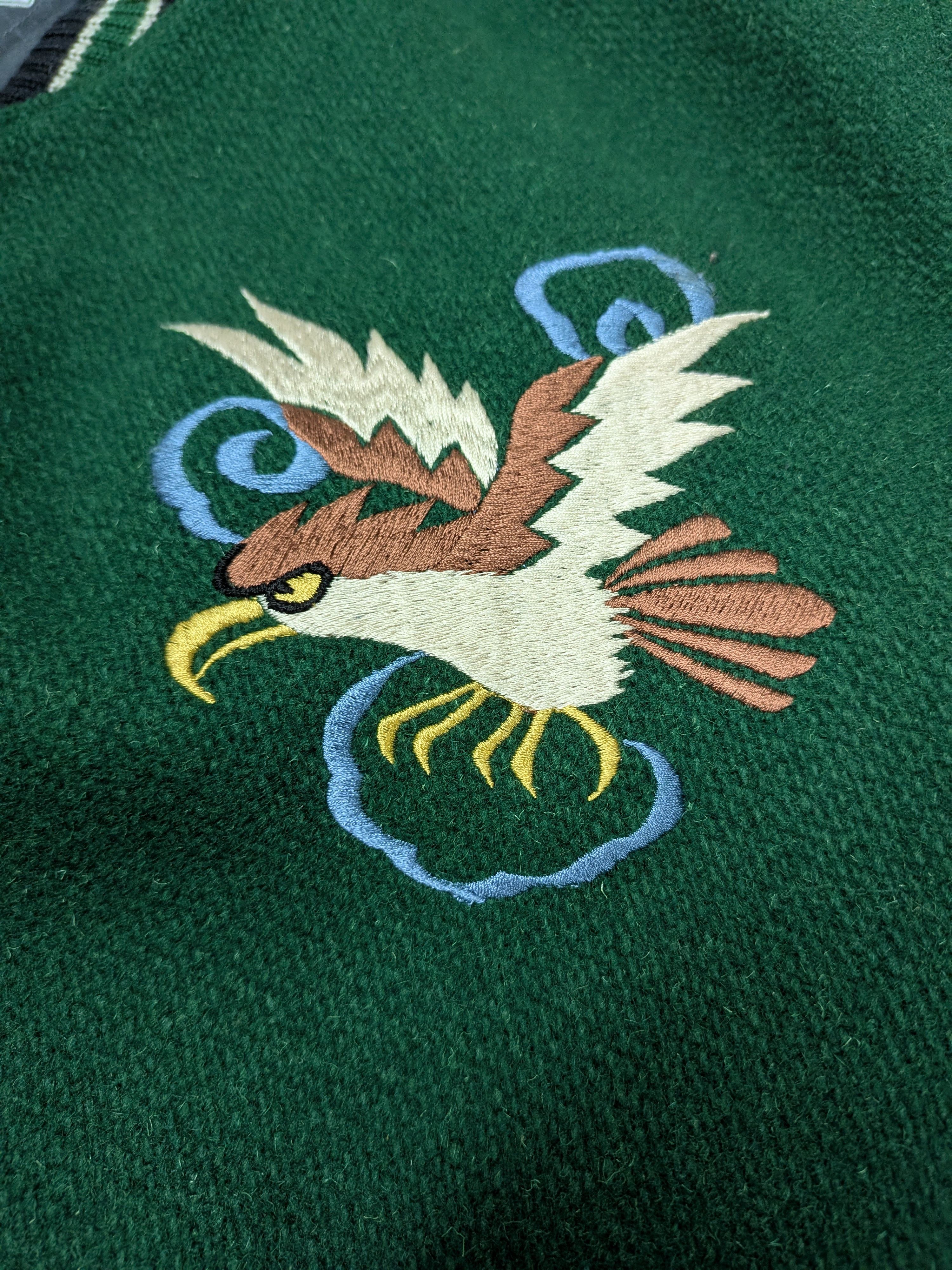 Sugar Cane × Whitesville Melton Wool Chevy Lover Varsity Jacket Size US L / EU 52-54 / 3 - 5 Thumbnail
