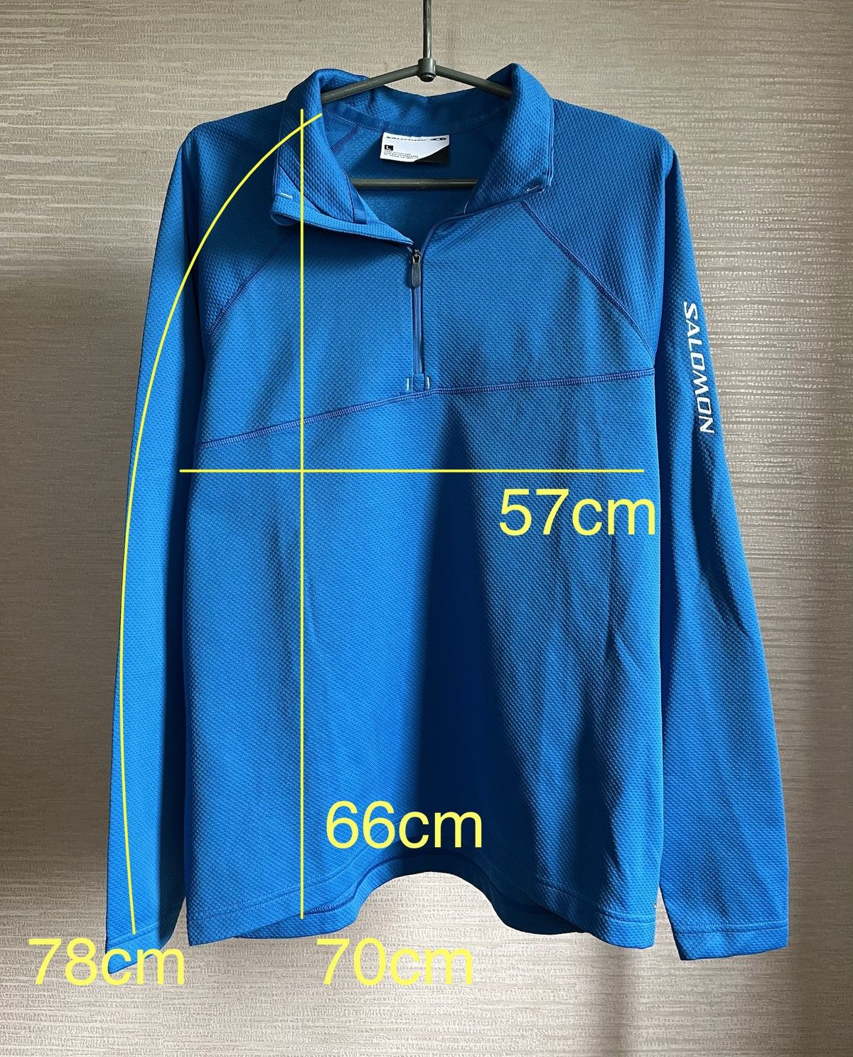 Salomon Salomon Men’s 1/3 Zip Long Sleeve Pullover Thermo Size US L / EU 52-54 / 3 - 11 Thumbnail