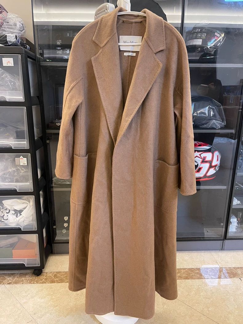 Max Mara Max Mara Fall/Winter Khaki Ludmilla Coat Size M / US 6-8 / IT 42-44 - 1 Thumbnail