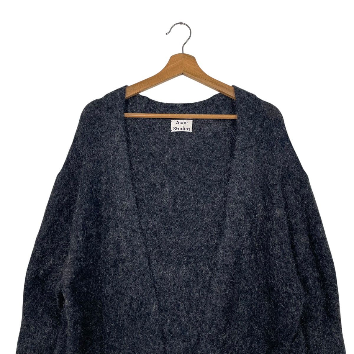 Acne Studios Acne Studios Raya Mohair Buttonless Long Cardigan Size S / US 4 / IT 40 - 2 Thumbnail