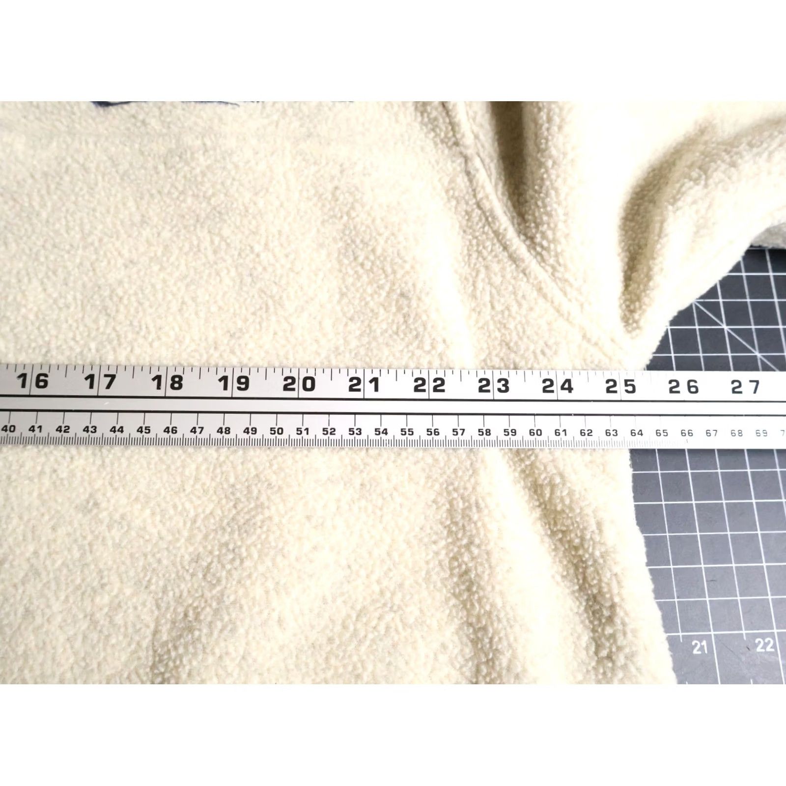 Vintage VINTAGE Fox Point Jacket Embroidered Ivory Fleece Snap 90s Men Large Size US L / EU 52-54 / 3 - 6 Thumbnail