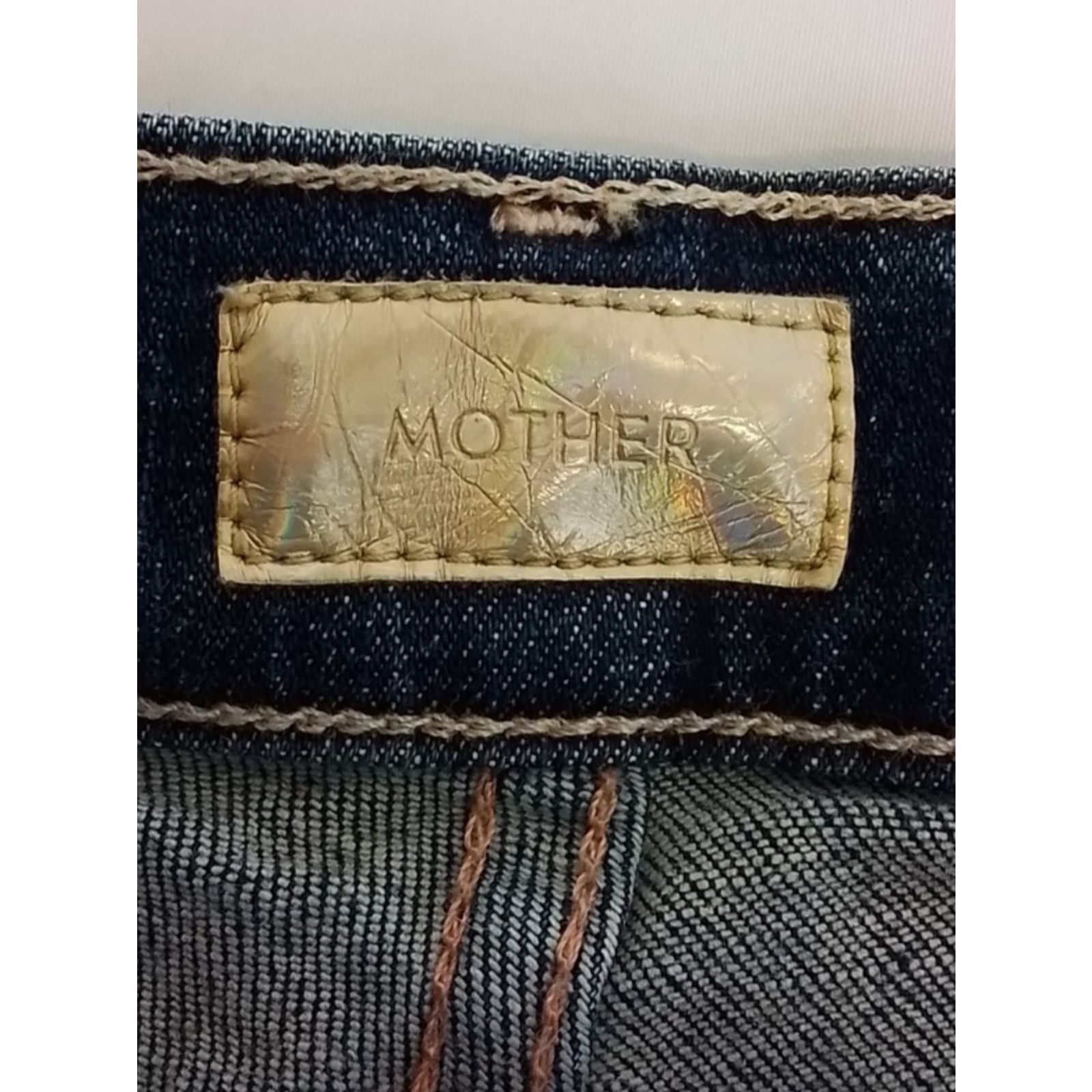 MOTHER Mother Charmer Shorts Women's 24 Dark Distressed 2" Inseam Size 24" / US 00 / IT 34 - 7 Thumbnail