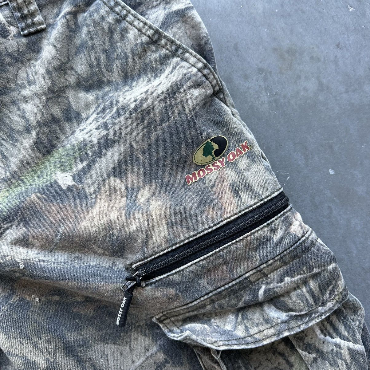 Vintage Crazy Vintage Y2K Mossy Oak Camo Cargo Pants Skater Cyber Size US 30 / EU 46 - 6 Thumbnail