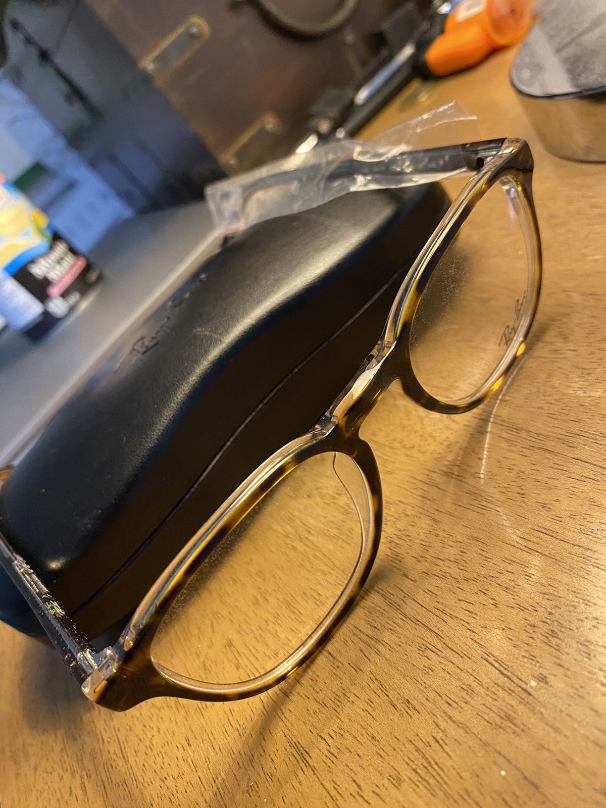 RayBan Tortoise Shell Unisex Frames Ray Ban Brand New Size ONE SIZE - 4 Thumbnail