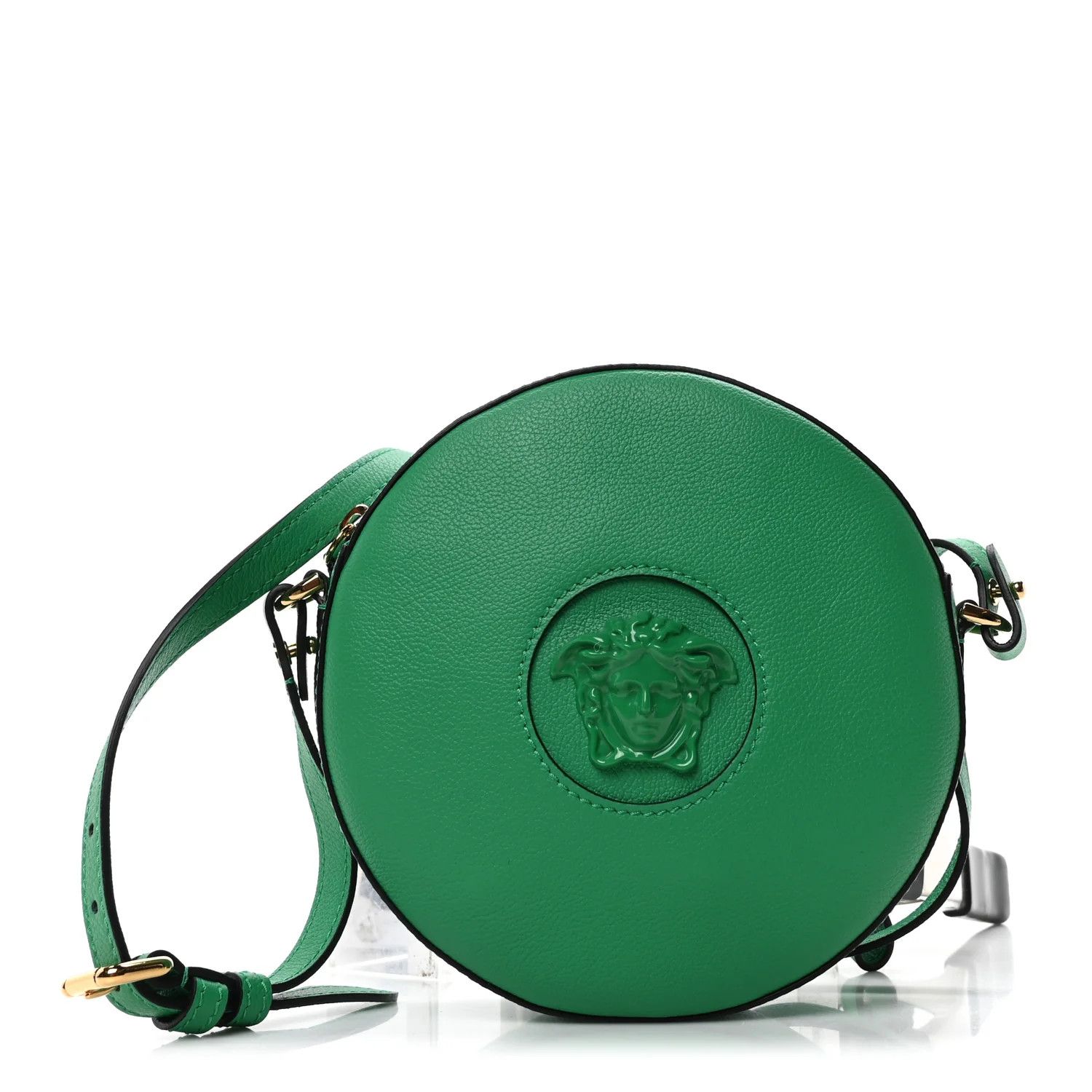 Versace Versace La Medusa Camera Green Cross Body Bag Size ONE SIZE - 1 Thumbnail