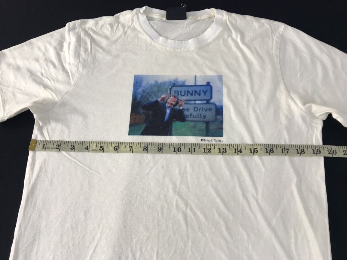 Paul Smith Hype PS Paul Smith Big Bunny Box Logo Printed Tee Size US M / EU 48-50 / 2 - 8 Thumbnail