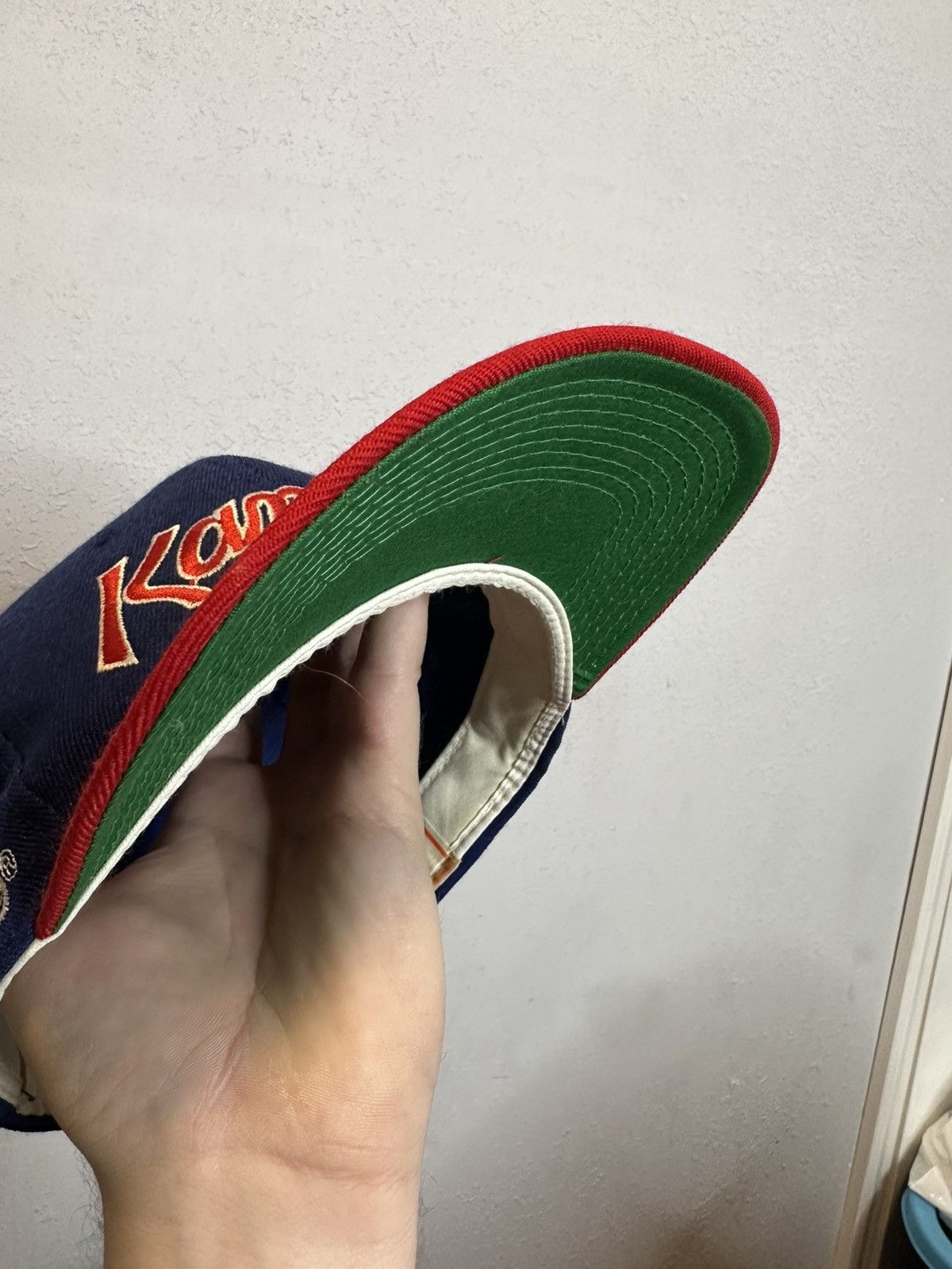 Sports Specialties Kansas Jayhawks sports specialties hat script SnapBack 80s Size ONE SIZE - 8 Thumbnail