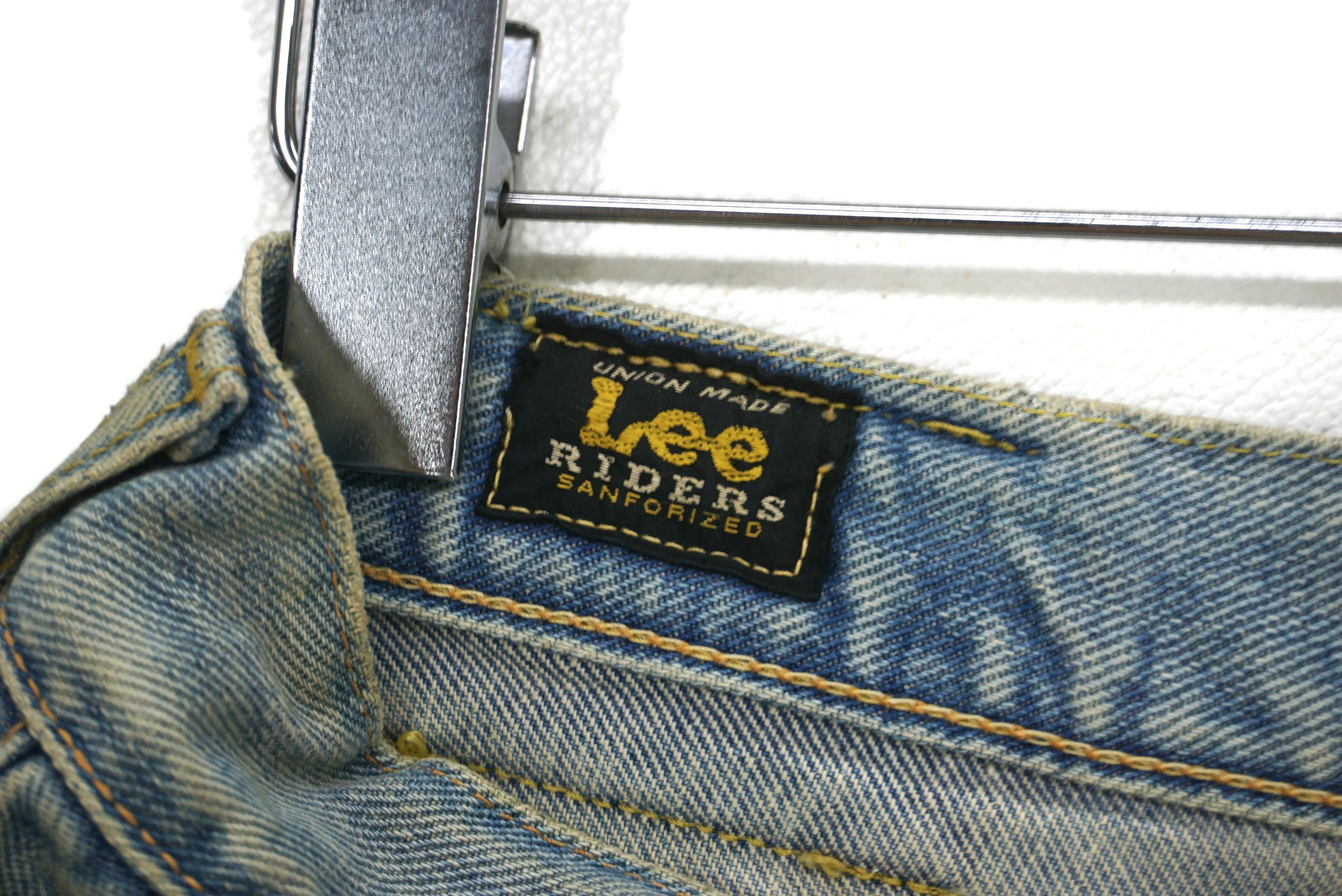 Lee Riders Selvedge Jeans Made in Japan Union Made Denim W30 Size US 30 / EU 46 - 16 Thumbnail