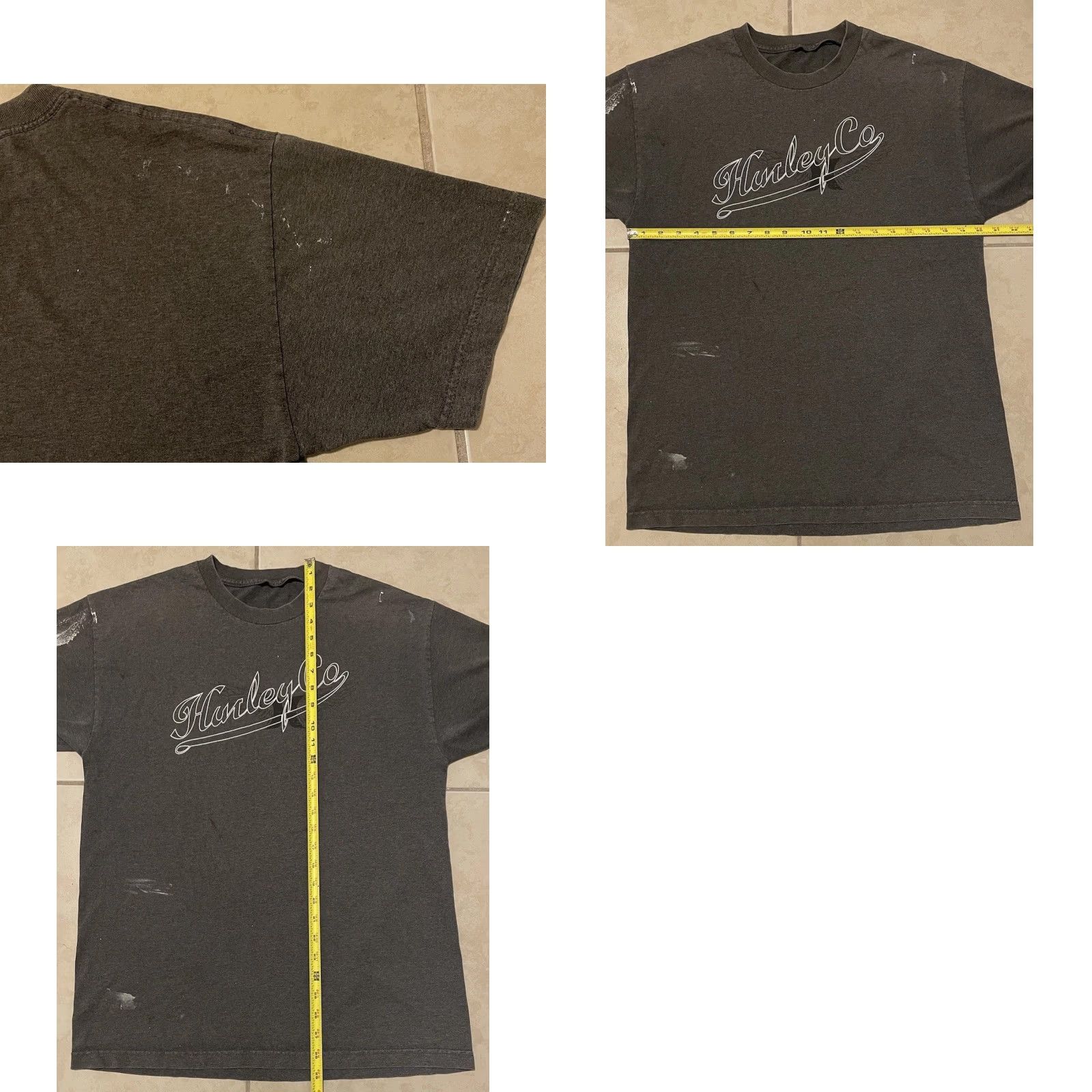 Quiksilver VINTAGE Hurley Shirt L Surf Skate Grunge Rusty Distressed Beach Water 90s Y2K Mens T-Shirt Size US L / EU 52-54 / 3 - 10 Thumbnail