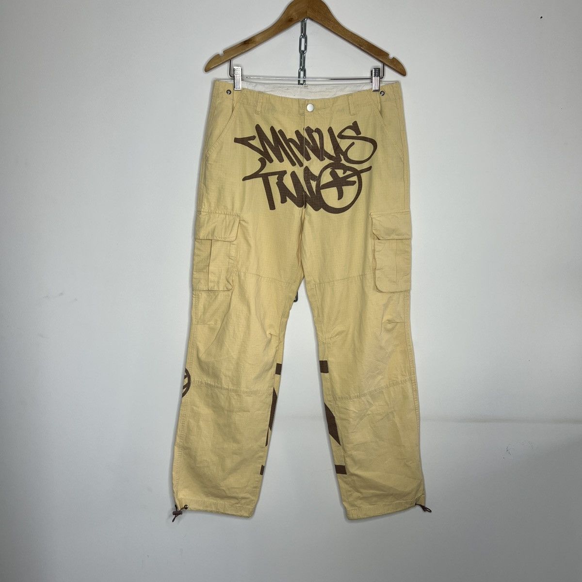 Corteiz Minus Two Cargo pants y2k Size US 33 - 1 Thumbnail