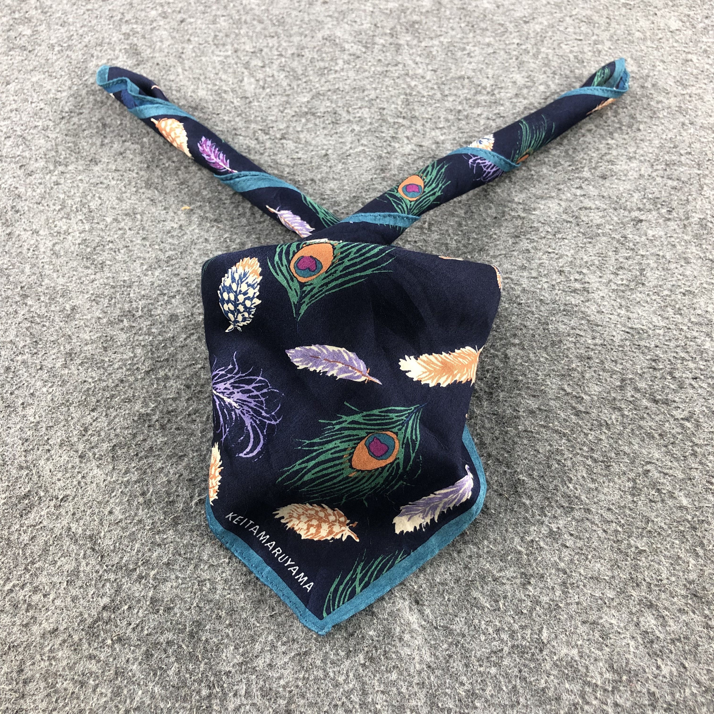 KEITAMARUYAMA Keita Maruyama Handkerchief Neckerchief Bandana H1306 Size ONE SIZE - 2 Thumbnail
