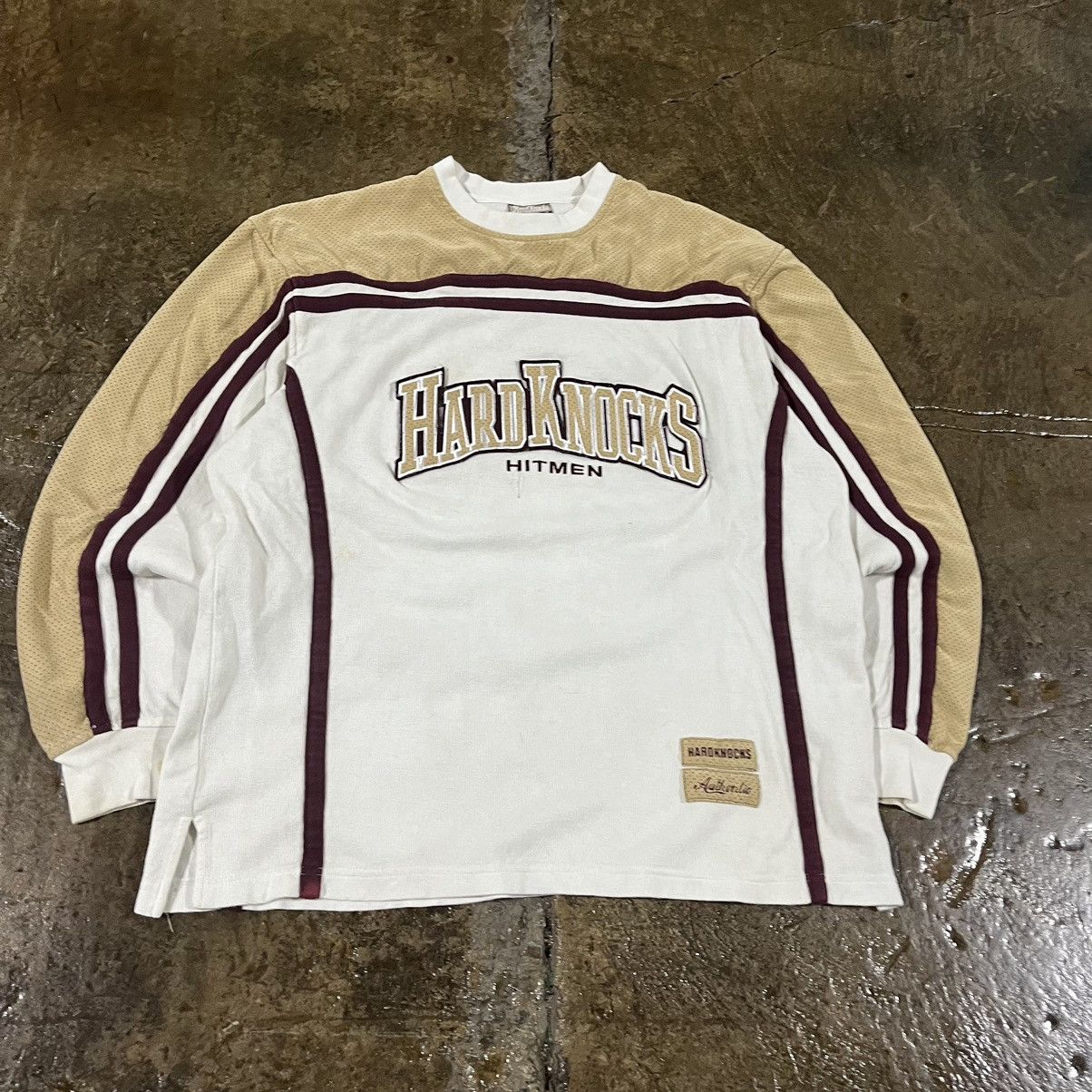 JNCO × Southpole × Vintage Vintage Y2K School of HardKnocks Hip-Hop Skater Longsleeve Size US XL / EU 56 / 4 - 3 Thumbnail