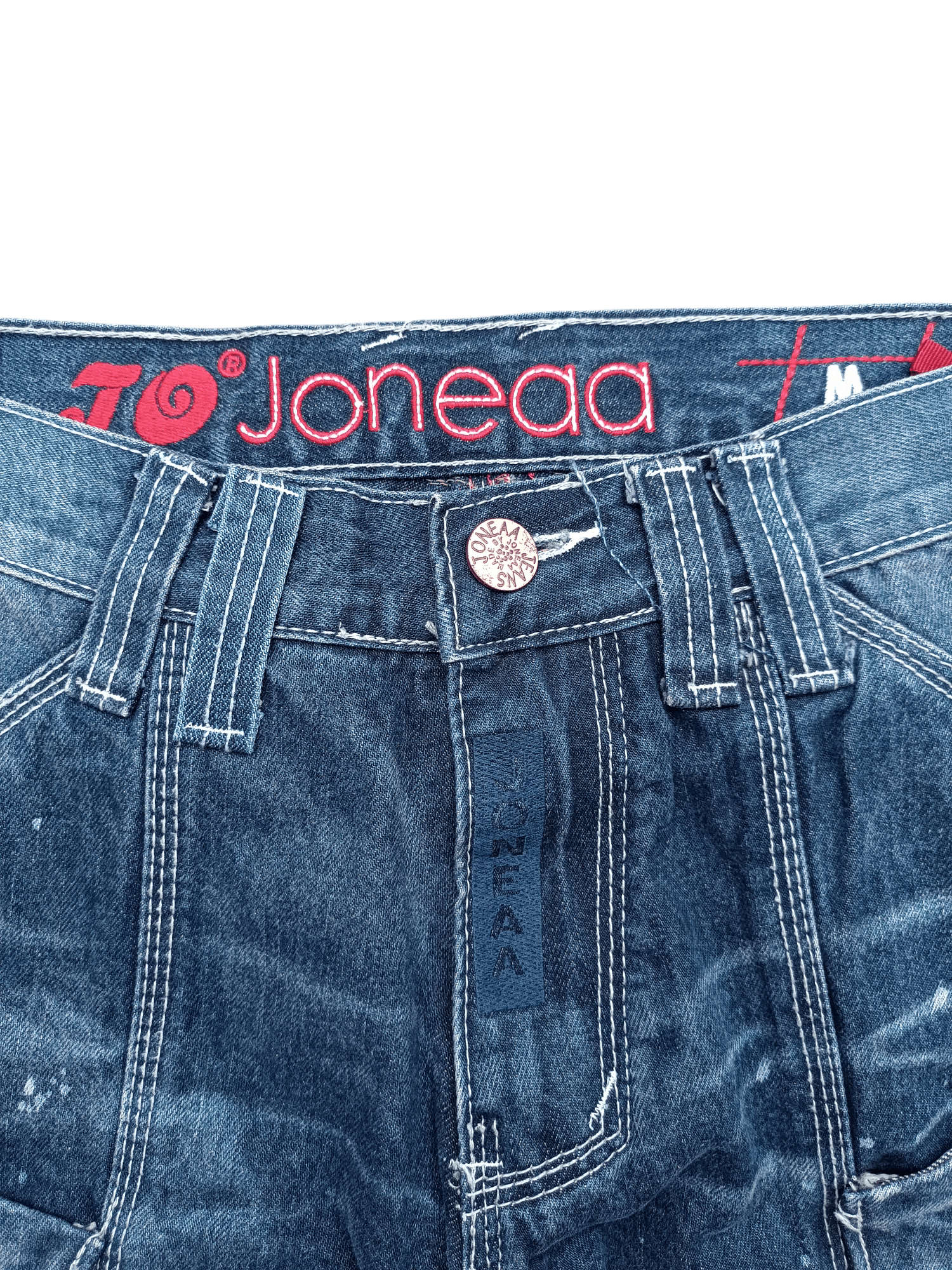 Hysteric Glamour RARE Joneaa Multi Pocket Design Knee Strap Jeans Size US 30 / EU 46 - 17 Thumbnail