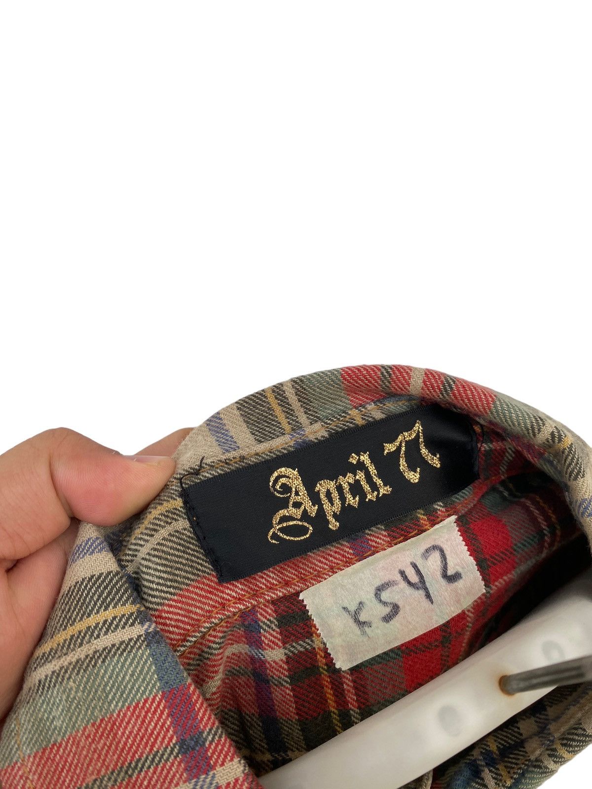 April 77 Vintage April 77 Checkered Western Flannel Shirt Size US S / EU 44-46 / 1 - 5 Thumbnail