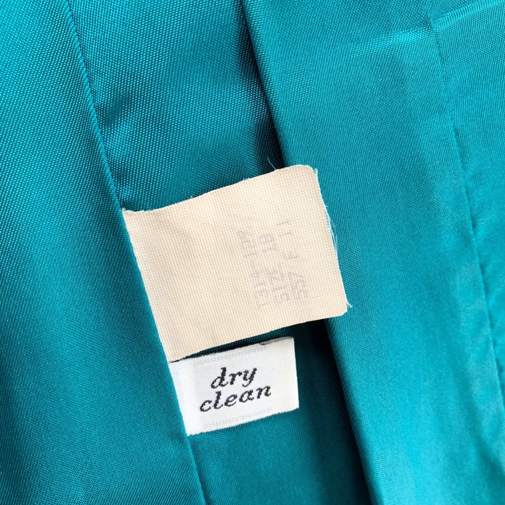 Pendleton VINTAGE Pendleton Wool Blazer Womens Size 18 Teal Green 3 Button Business Jacket Blazer Womens 18 Blue Wool Size XXL / US 16-18 / IT 52-54 - 6 Thumbnail