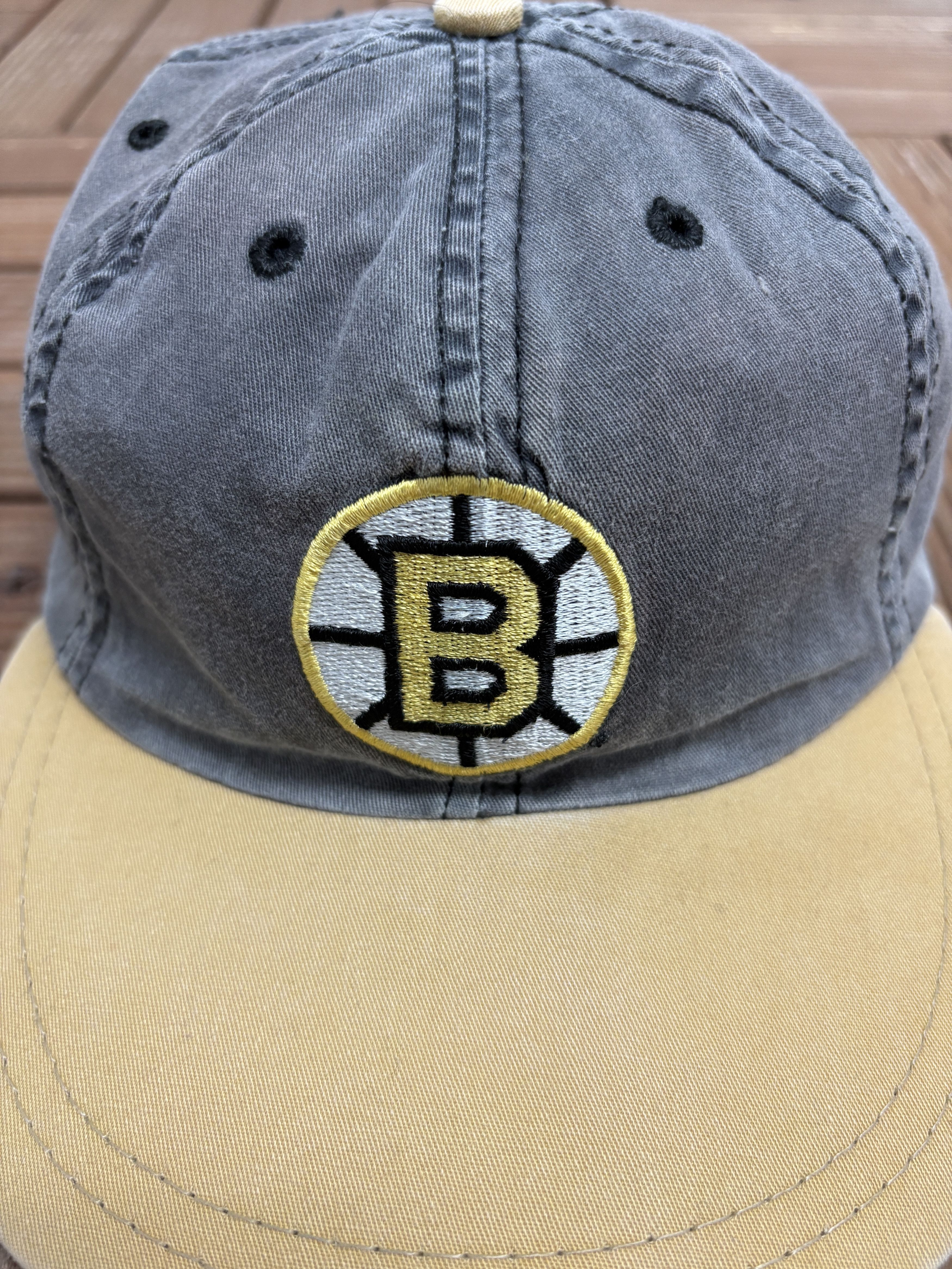 Ccm × Vintage Boston Bruins Vintage Grey Hat Cap Size Large Size ONE SIZE - 3 Thumbnail