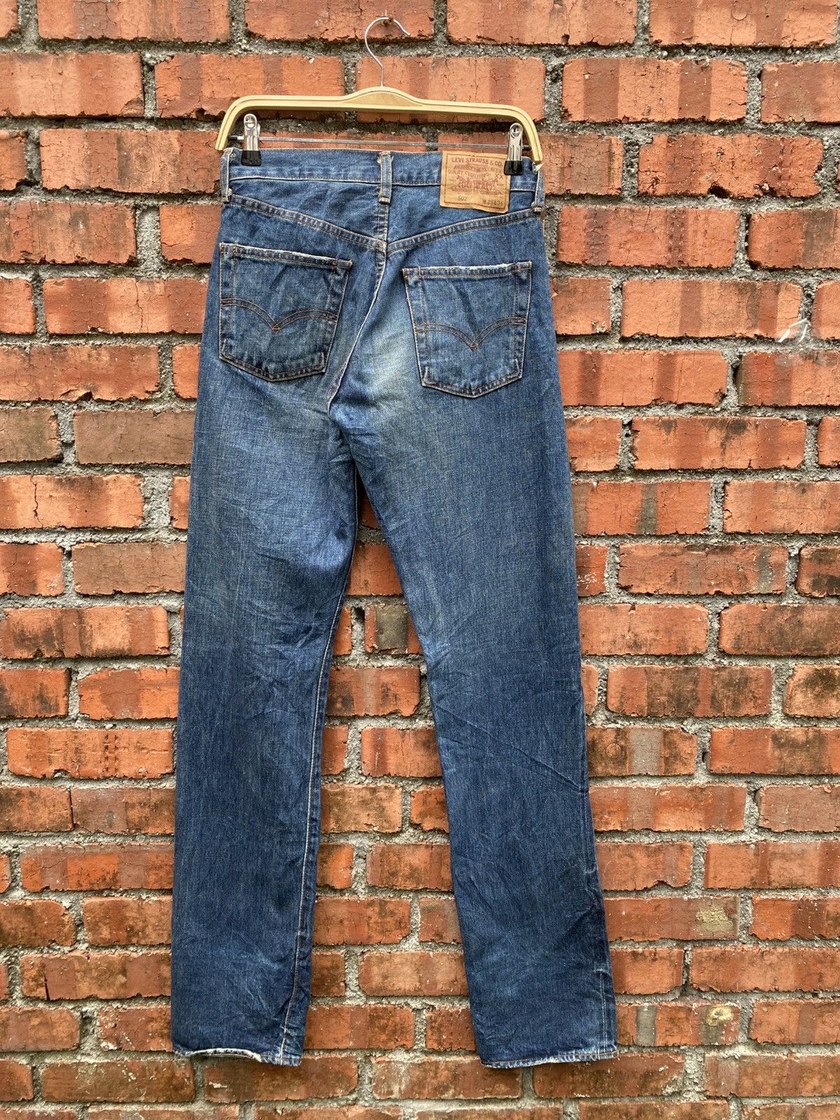 Levi's Vintage Clothing W28x36 Vintage levi's 502 redline big E denime Size 28" / US 6 / IT 42 - 2 Thumbnail