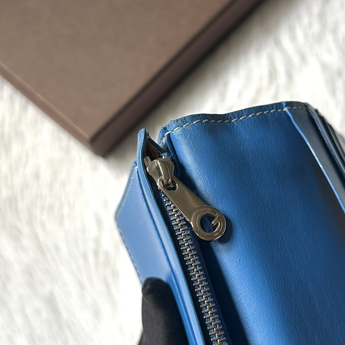 Goyard Goyard Richelieu Long Wallet Blue Size ONE SIZE - 10 Thumbnail