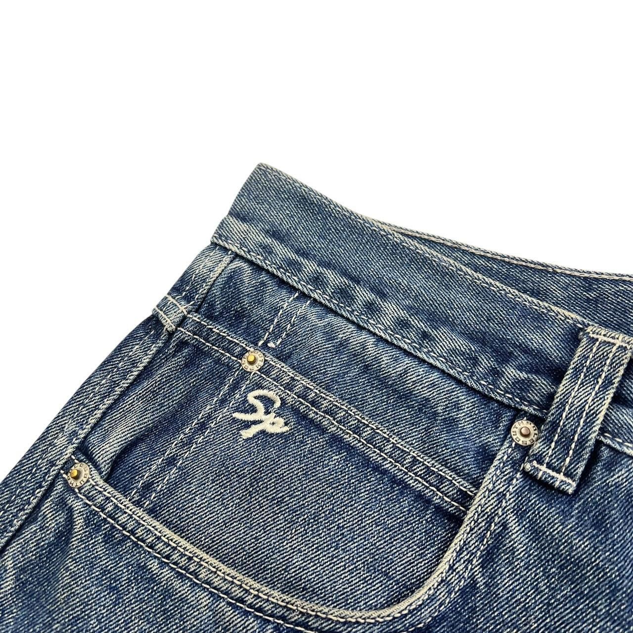 Southpole Vintage Southpole Patch Denim Shorts / Jorts - Waist: 36” Size US 36 / EU 52 - 4 Thumbnail
