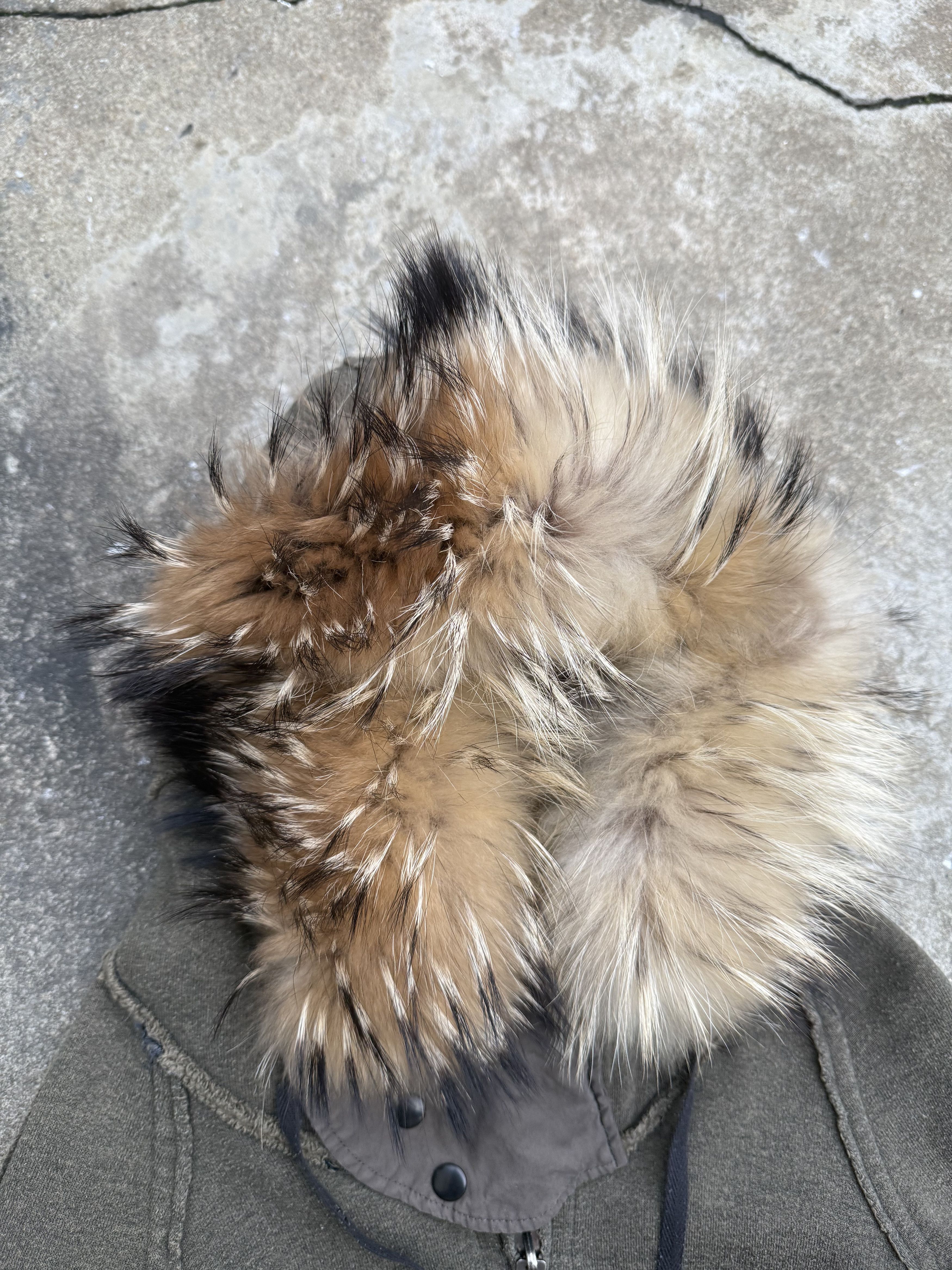 Le Grande Bleu (L.G.B.) LGB Fur Trim Parka Hoodie Size US M / EU 48-50 / 2 - 9 Thumbnail