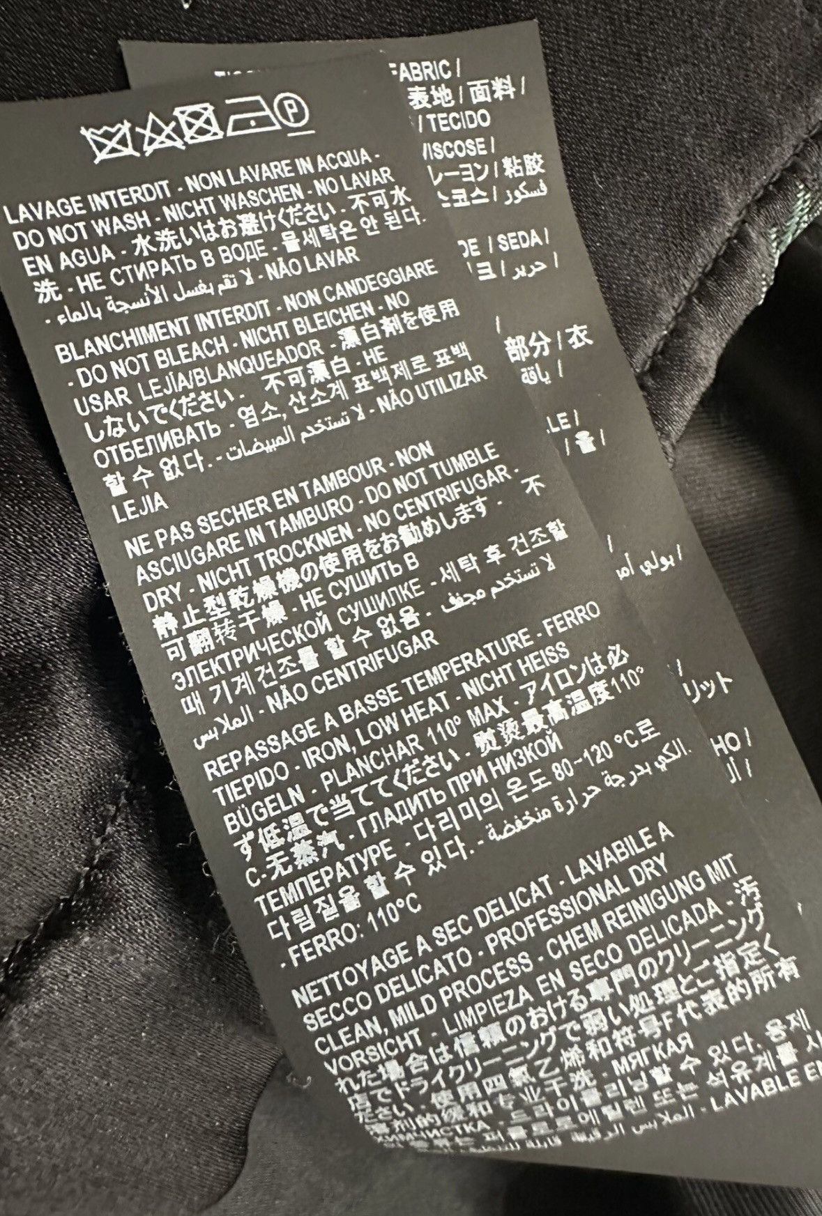 Saint Laurent Paris Saint Laurent 21SS Palm Satin Jacquard Varsity Jacket Size XS / US 0-2 / IT 36-38 - 7 Thumbnail