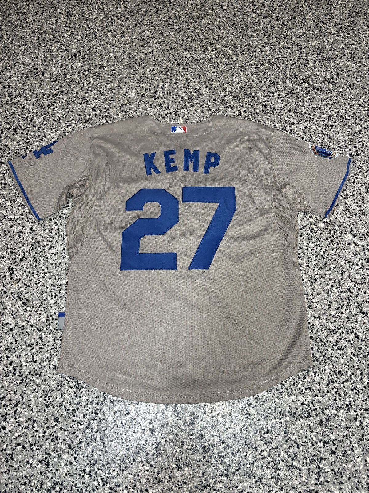 MLB Vintage Majestic L.A. Dodgers “KEMP #27” Jersey Size L 0578 Size US L / EU 52-54 / 3 - 2 Thumbnail