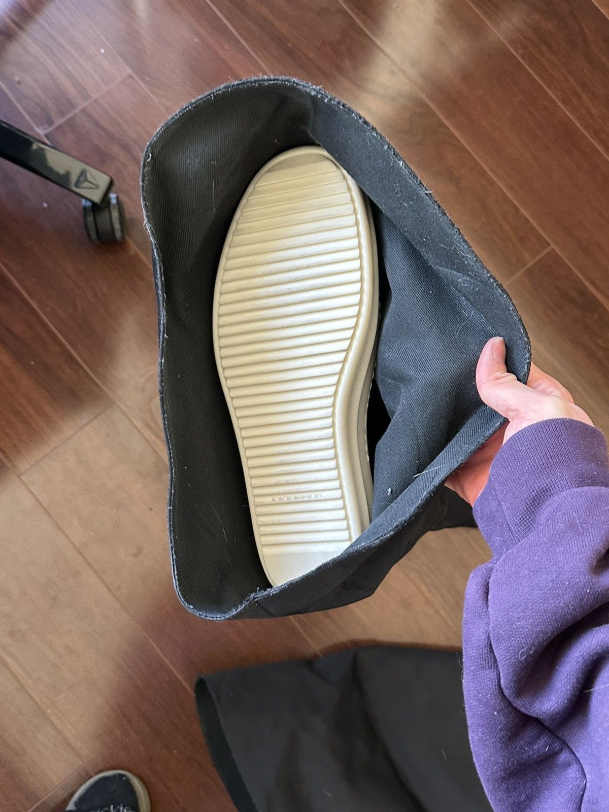 Rick Owens × Rick Owens Drkshdw Rick owens fetish boots Size US 10.5 / EU 43-44 - 4 Thumbnail