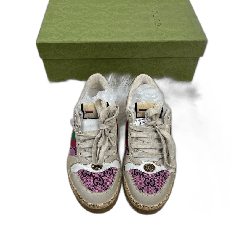 Gucci Double G Enamel Dirty Shoes-yf