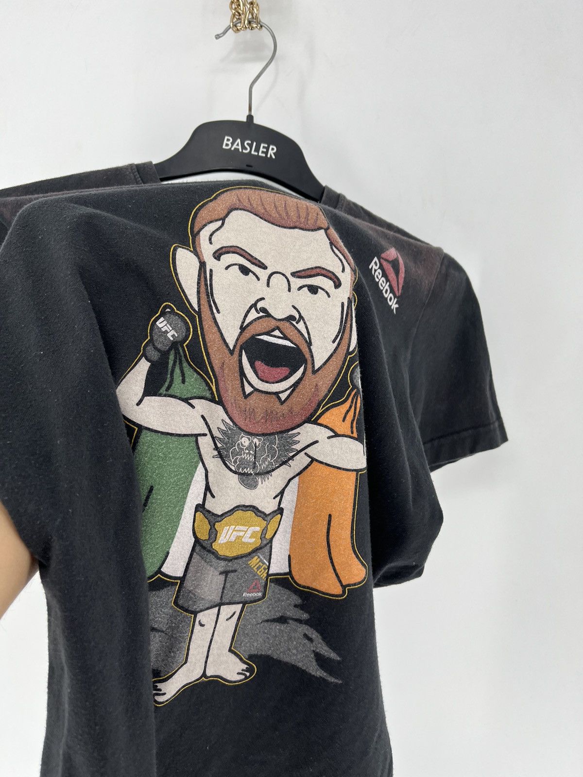 Reebok × Vintage Vintage Y2K Reebok Conor McGregor Streetwear T- Shirt Size US S / EU 44-46 / 1 - 9 Thumbnail