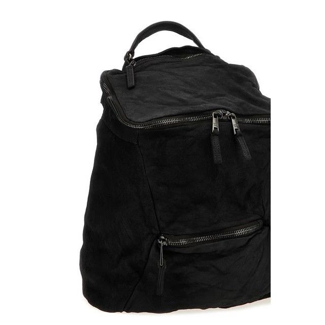 Giorgio Brato GIORGIO BRATO Black Leather Backpack New & Authentic Size ONE SIZE - 3 Thumbnail