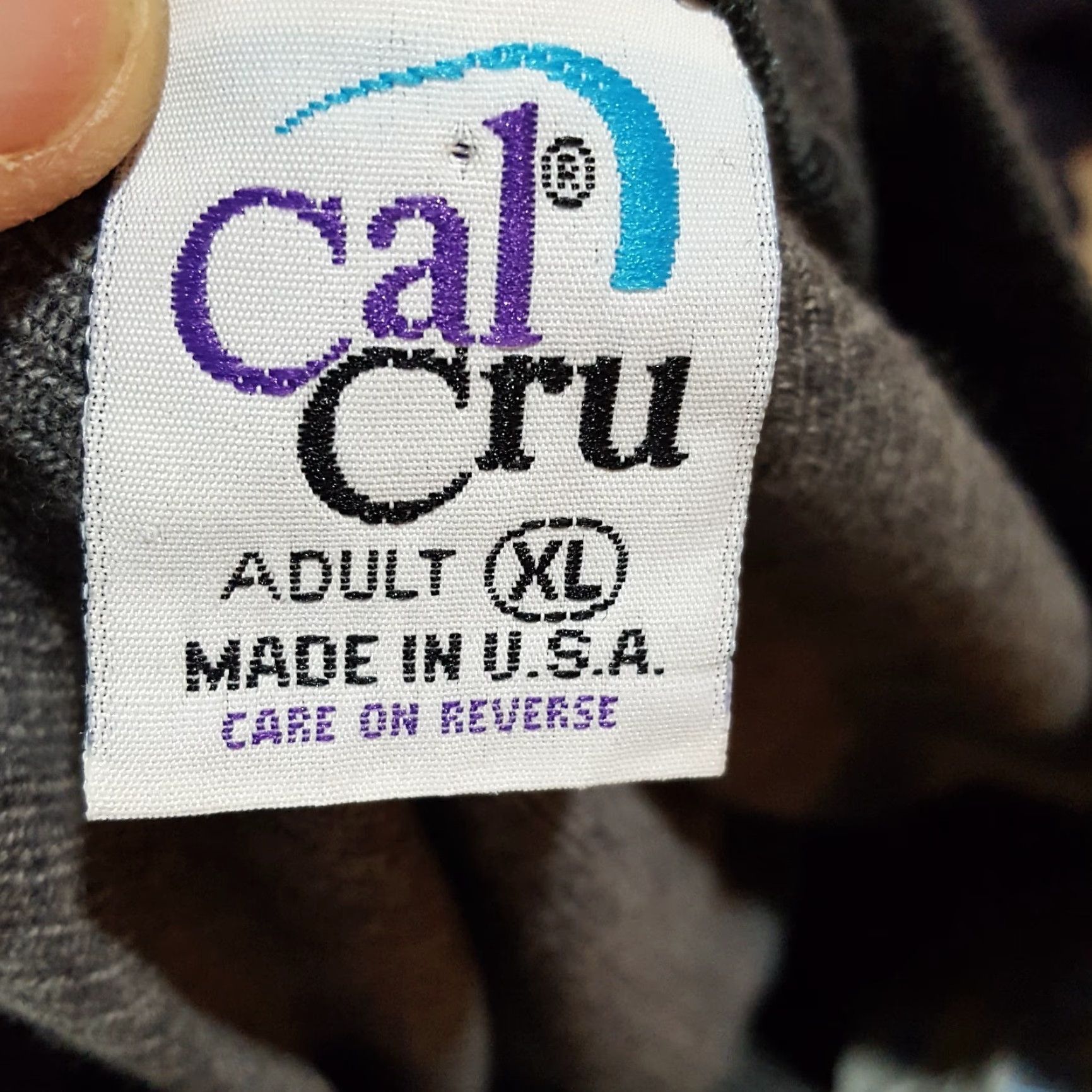 Vintage VINTAGE Cal Cru Miami Retro Striped Polo Shirt Long Sleeve XL Gray 90s Beach Mens Size US XL / EU 56 / 4 - 6 Thumbnail