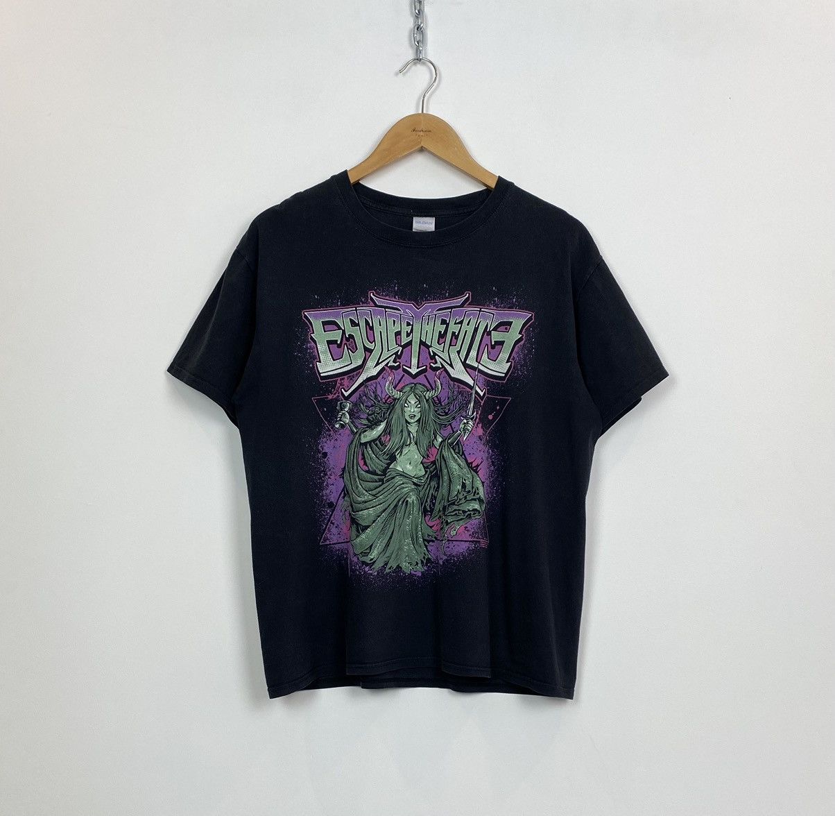 Band Tees Gildan Escape The Fate Short Sleeve T-Shirt Men Size L Black Size US L / EU 52-54 / 3 - 1 Thumbnail