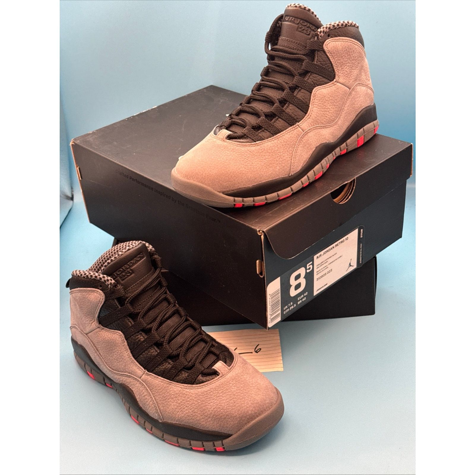 Jordan Brand Air Jordan retro 10 2013 Cool Grey Infrared m8.5 w10 Size US 8.5 / EU 41-42 - 1 Thumbnail