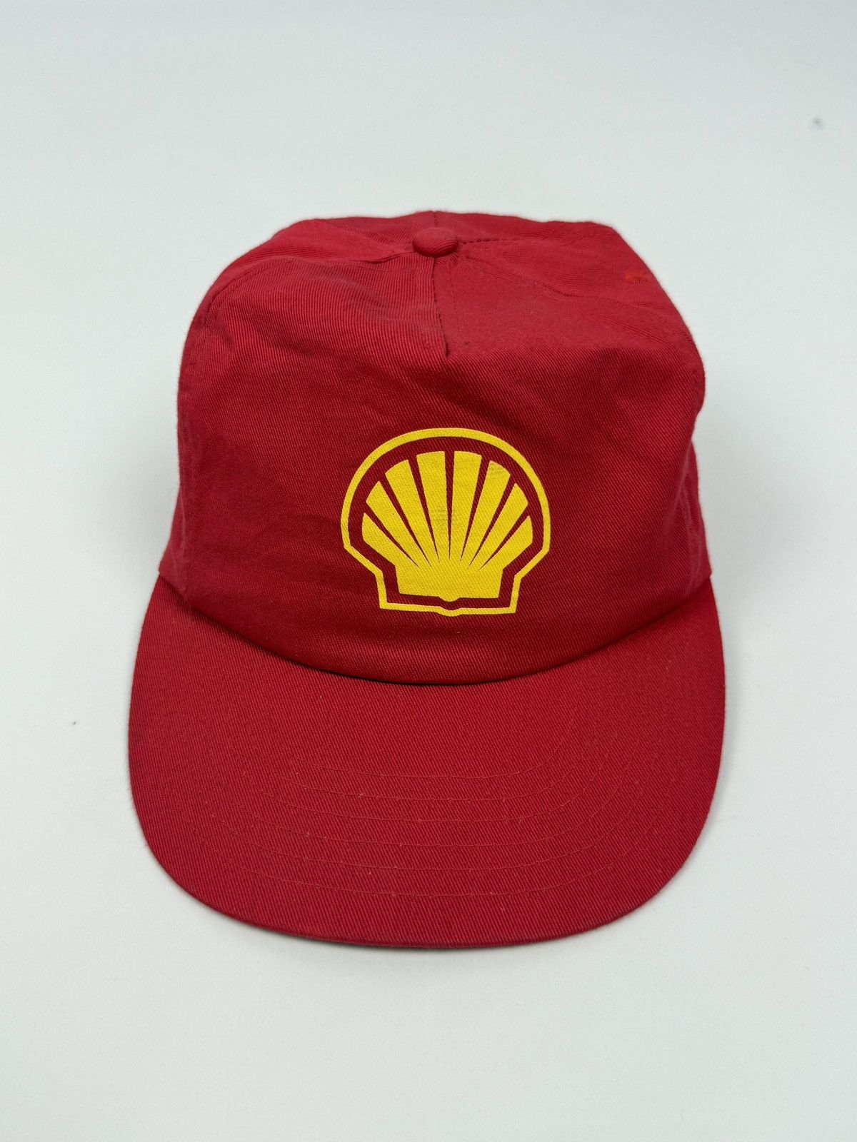 Vintage 1990s Vintage Shell Gasoline Logo Racing Snapback Hat Cap Size ONE SIZE - 2 Thumbnail