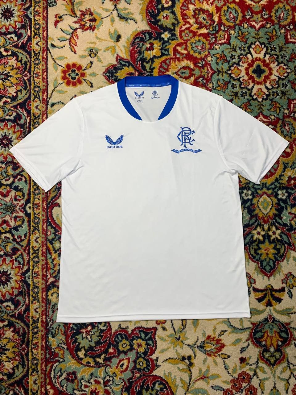 Vintage Rangers Home Shirt Soccer Jersey 2021/22 Castore Mens Size US XXL / EU 58 / 5 - 1 Thumbnail