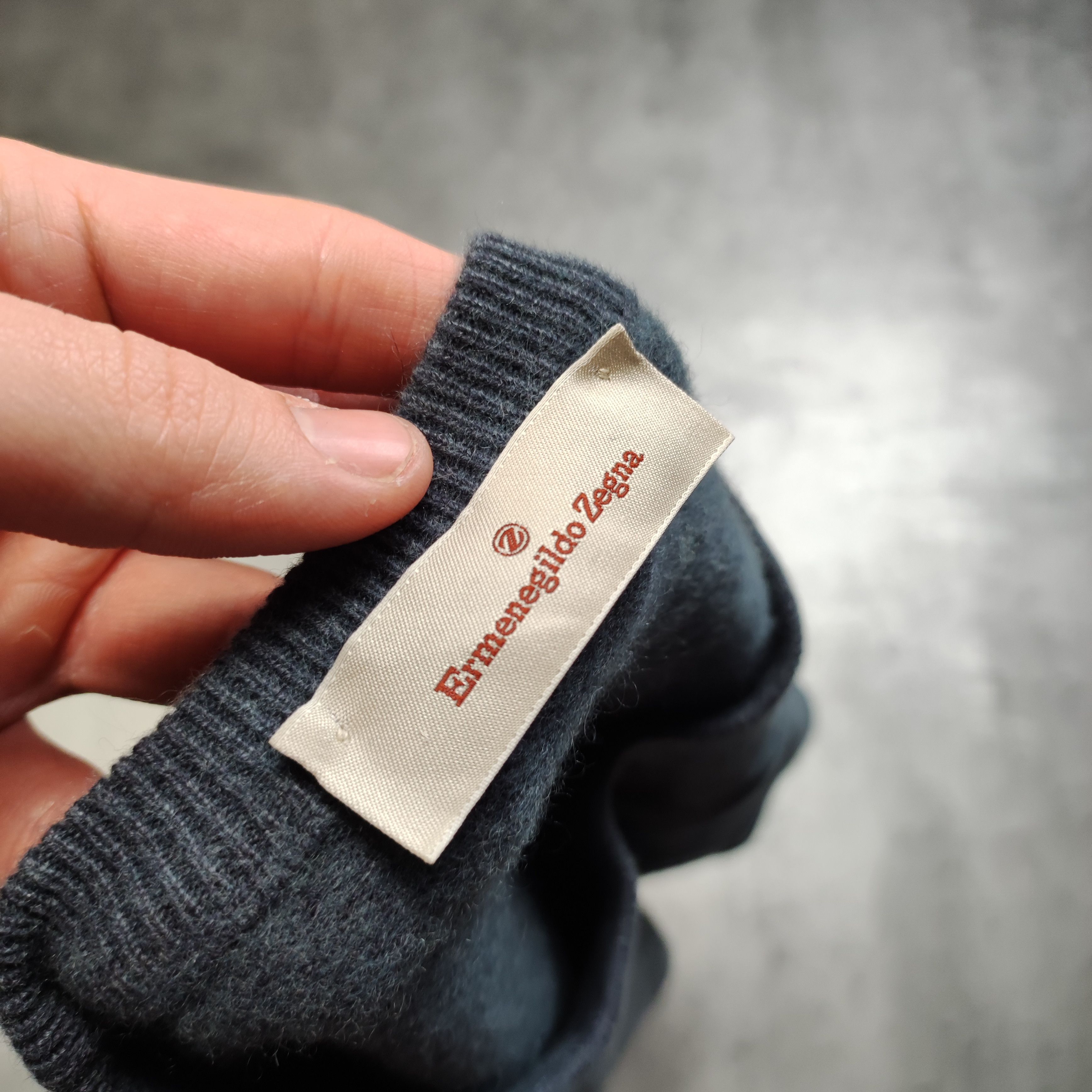 Ermenegildo Zegna RARE Luxury Ermenegildo Zegna Wool Classic Sweater Size US XL / EU 56 / 4 - 6 Thumbnail