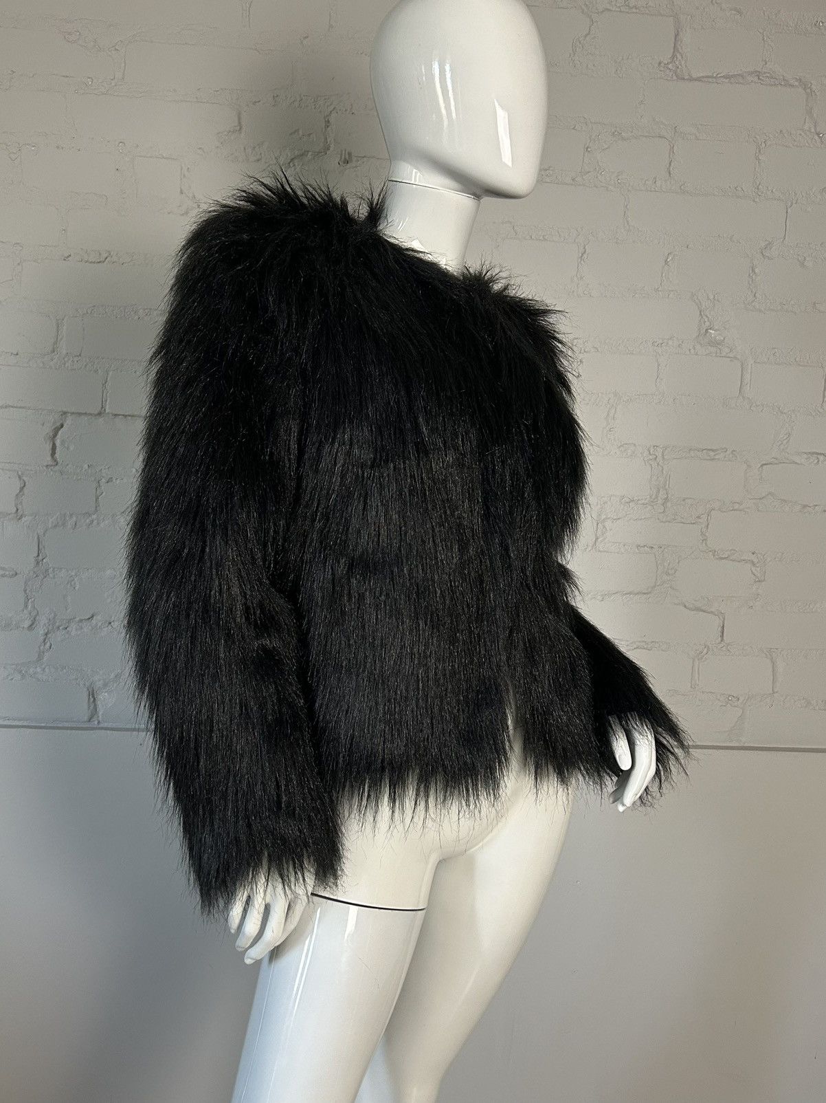 Other Black faux fur jacket Size M / US 6-8 / IT 42-44 - 7 Thumbnail