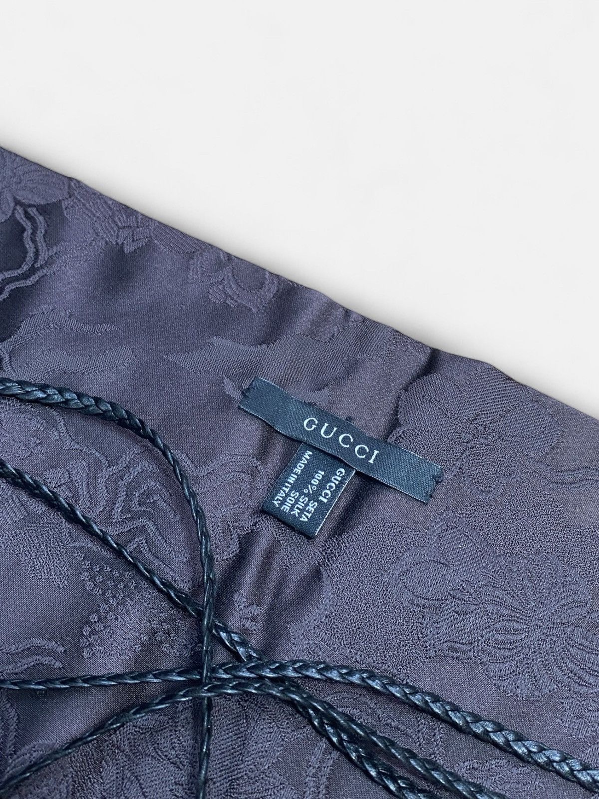 Gucci Gucci - AW02 Embroidered Belt Size ONE SIZE - 4 Thumbnail