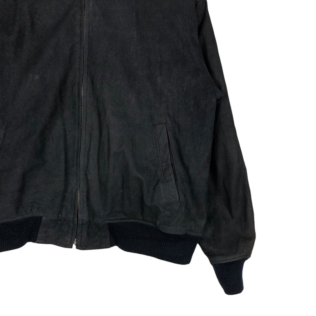 Japanese Brand 📌Vintage Bomber Leather Jacket Vario Max Issey Miyake Size US L / EU 52-54 / 3 - 6 Thumbnail