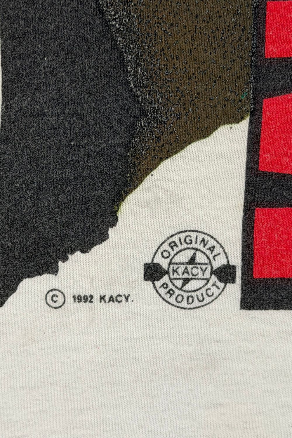 Vintage 1992 Malcolm X KACY Single Stitch USA Tee XL Spike Lee Era Size US XL / EU 56 / 4 - 7 Thumbnail