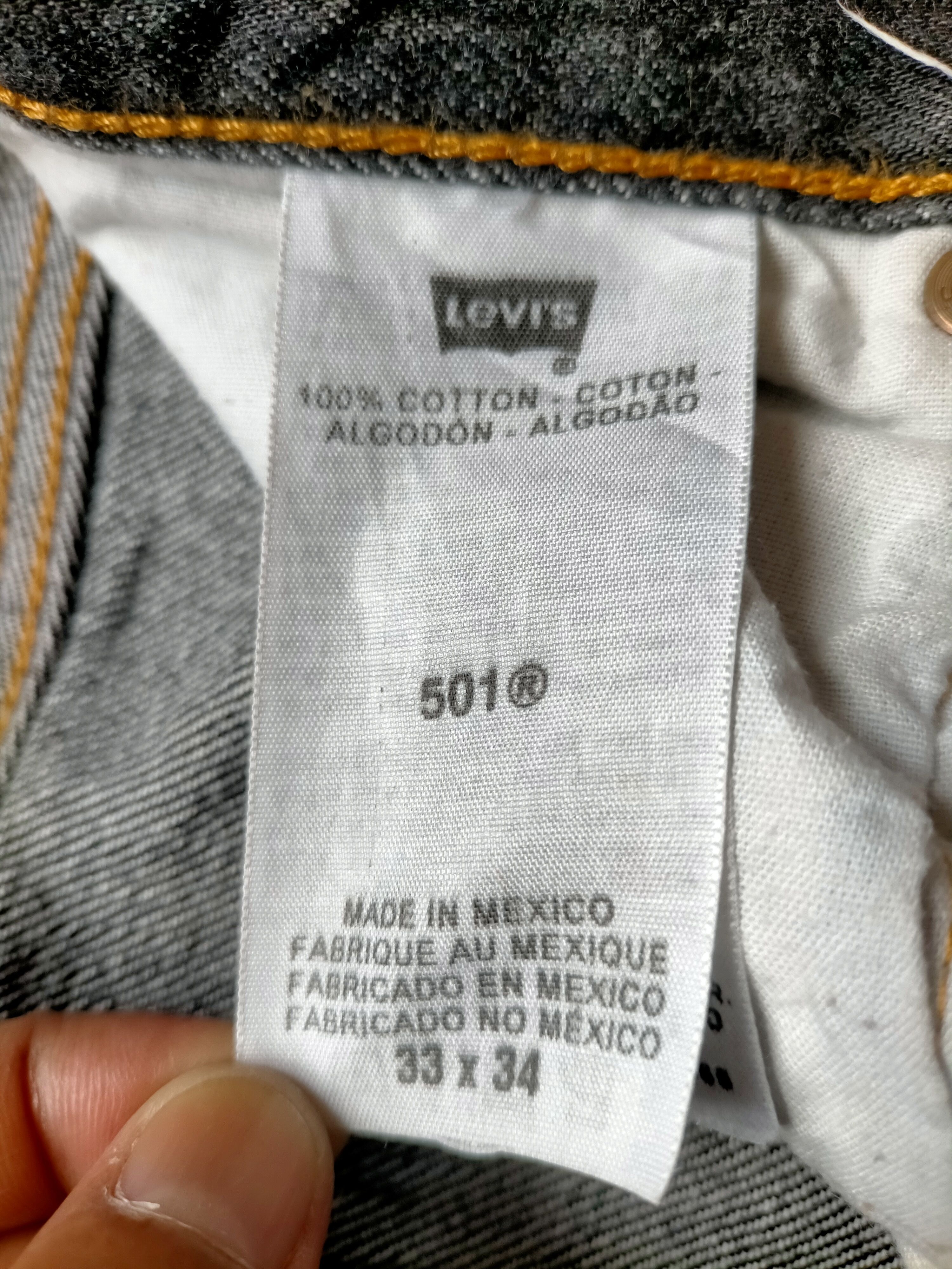 Levi's Vintage Clothing Vintage Levis 501 Black Jeans Size US 32 / EU 48 - 19 Thumbnail