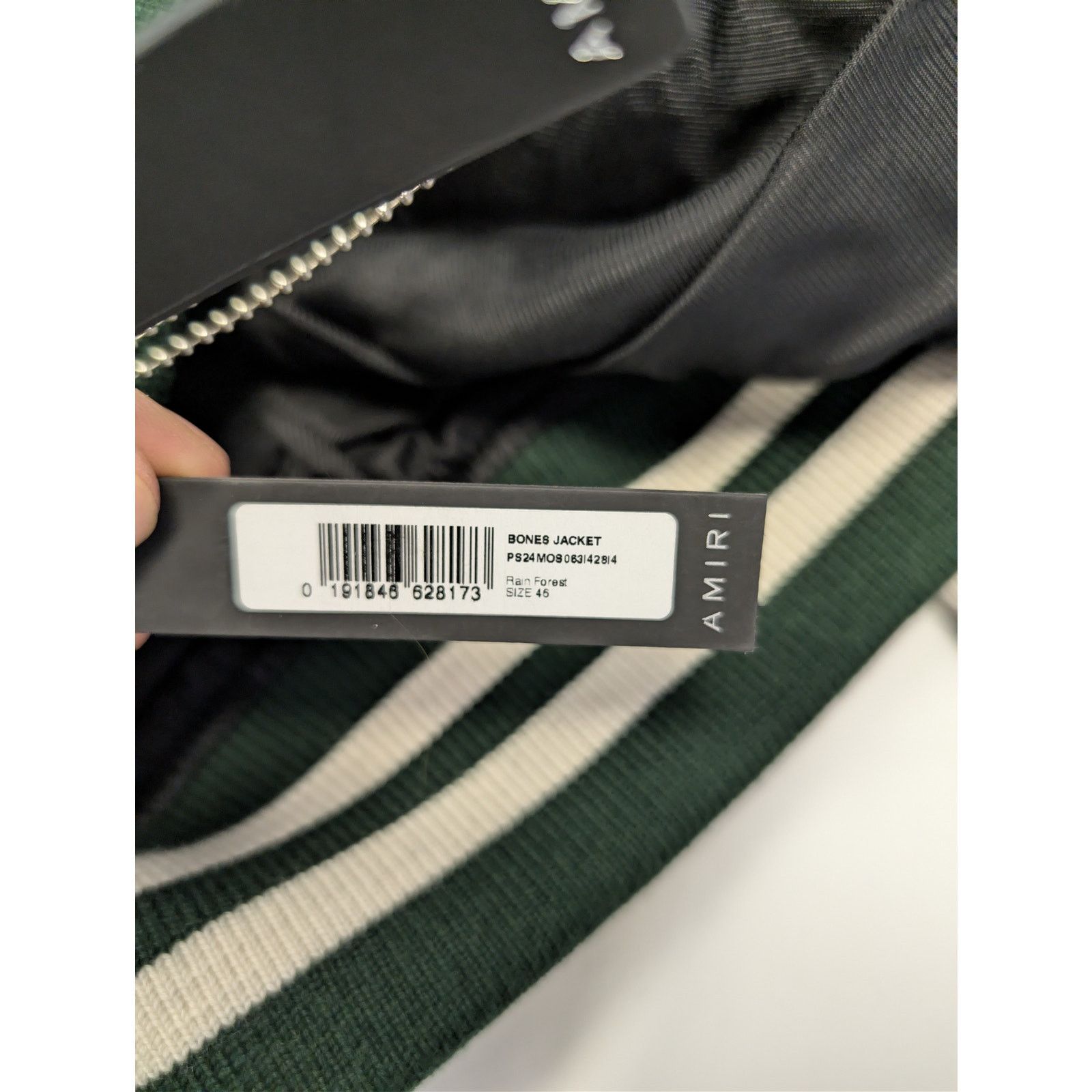 Amiri o1rshd1 Bones Jacket in Rain Forest Size US S / EU 44-46 / 1 - 22 Thumbnail