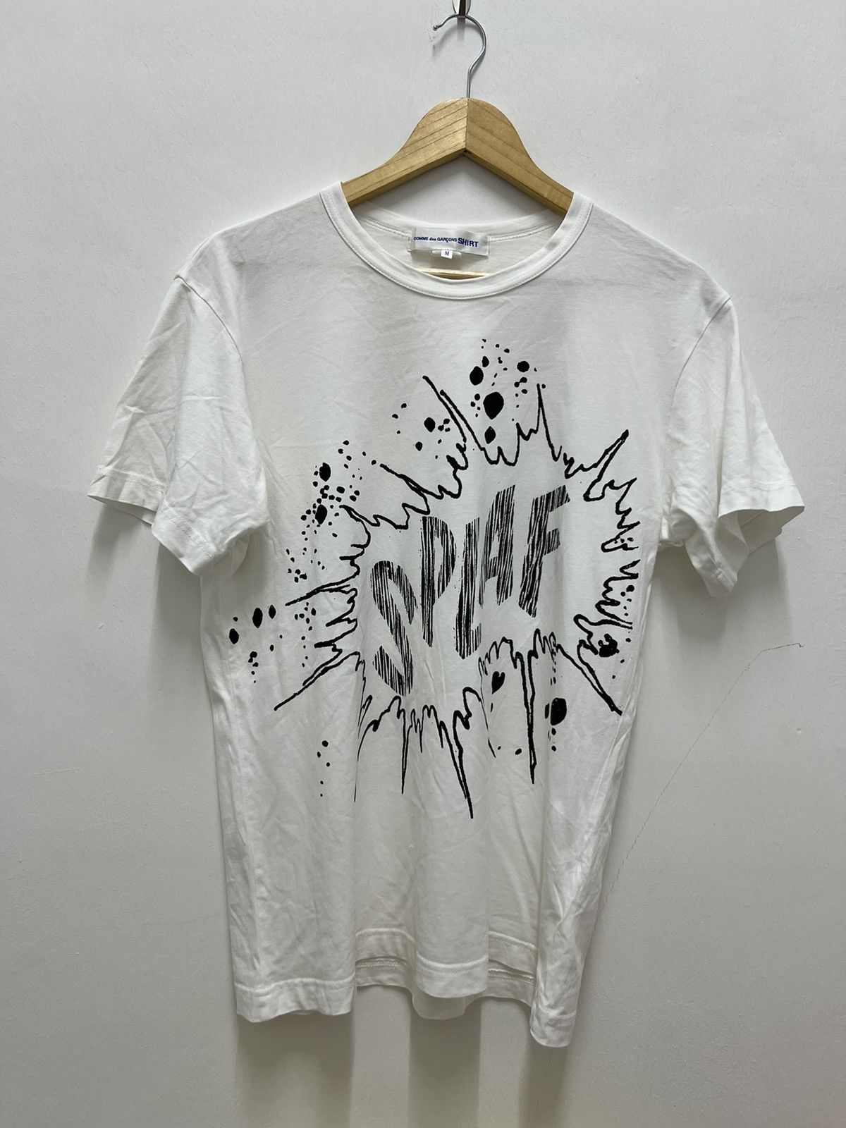 Comme des Garcons Homme Plus Distressed Comme Des Garcons Splaf Shirt Size US M / EU 48-50 / 2 - 1 Thumbnail