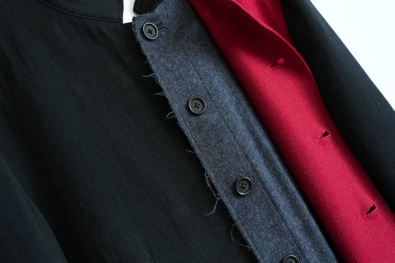 Yohji Yamamoto Yohji Yamamoto 15AW show double gray and red jacket-2505 Size US L / EU 52-54 / 3 - 5 Thumbnail