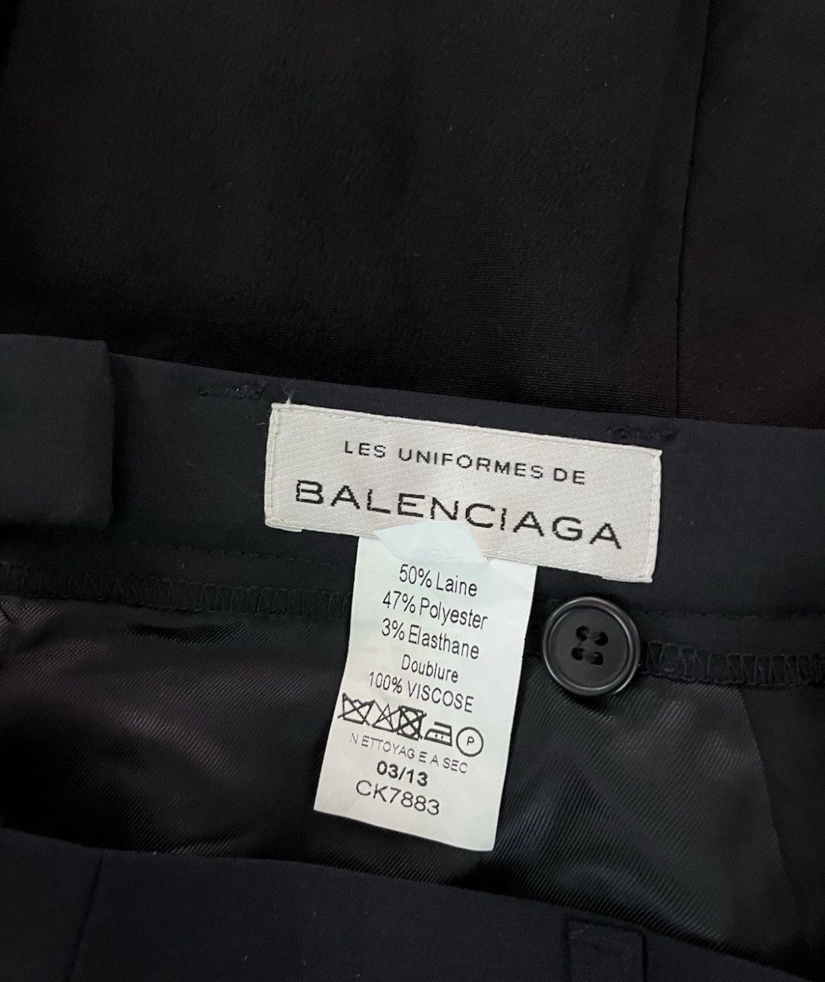 Balenciaga Women's skirt Balensiaga Uniformes size 38T Luxury Size 38" / US 16 / IT 52 - 8 Thumbnail