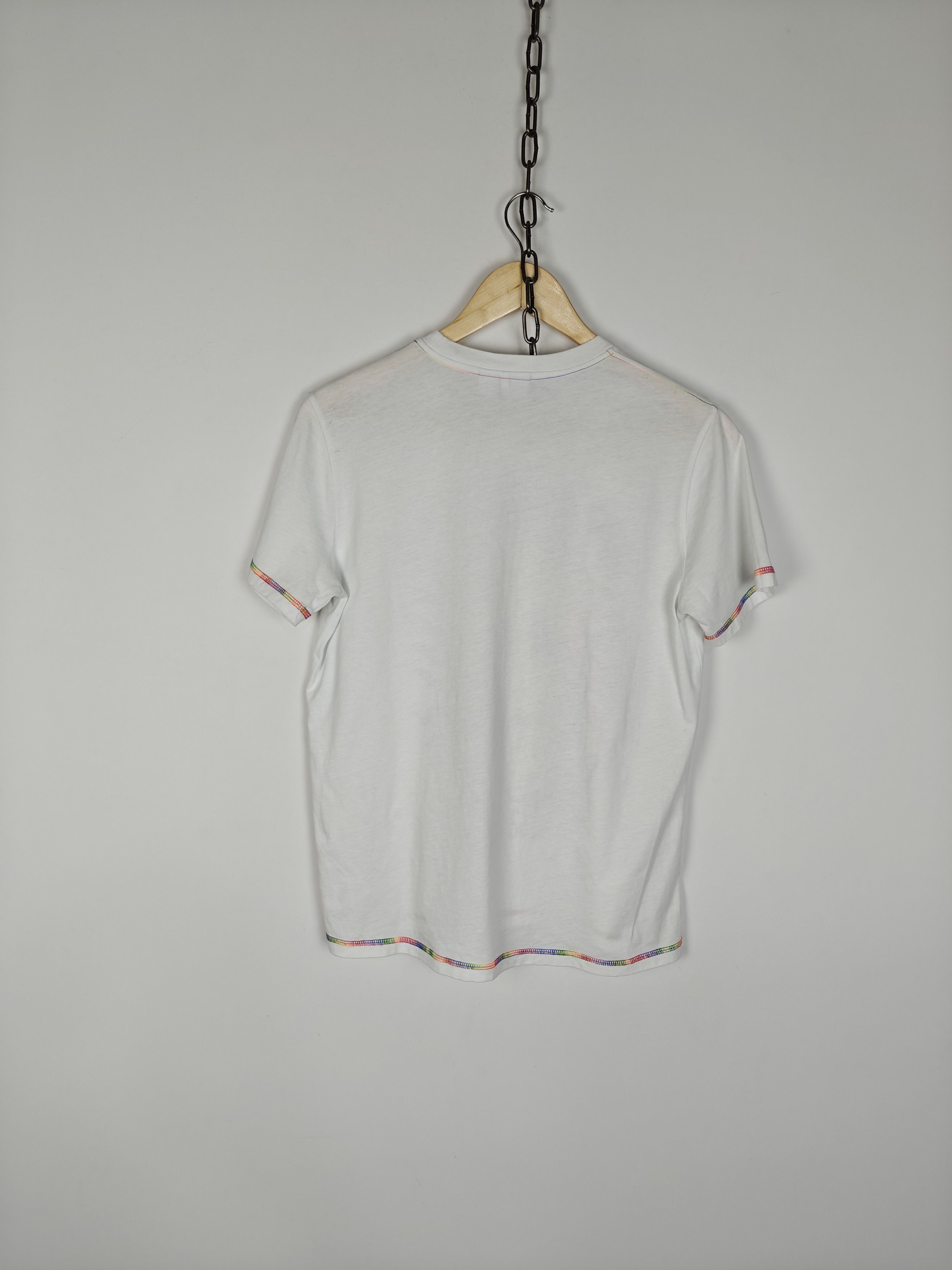 Other Ganni T-Shirt Smile Logo Tee Crewneck White size XXS Size US XXS / EU 40 - 7 Thumbnail