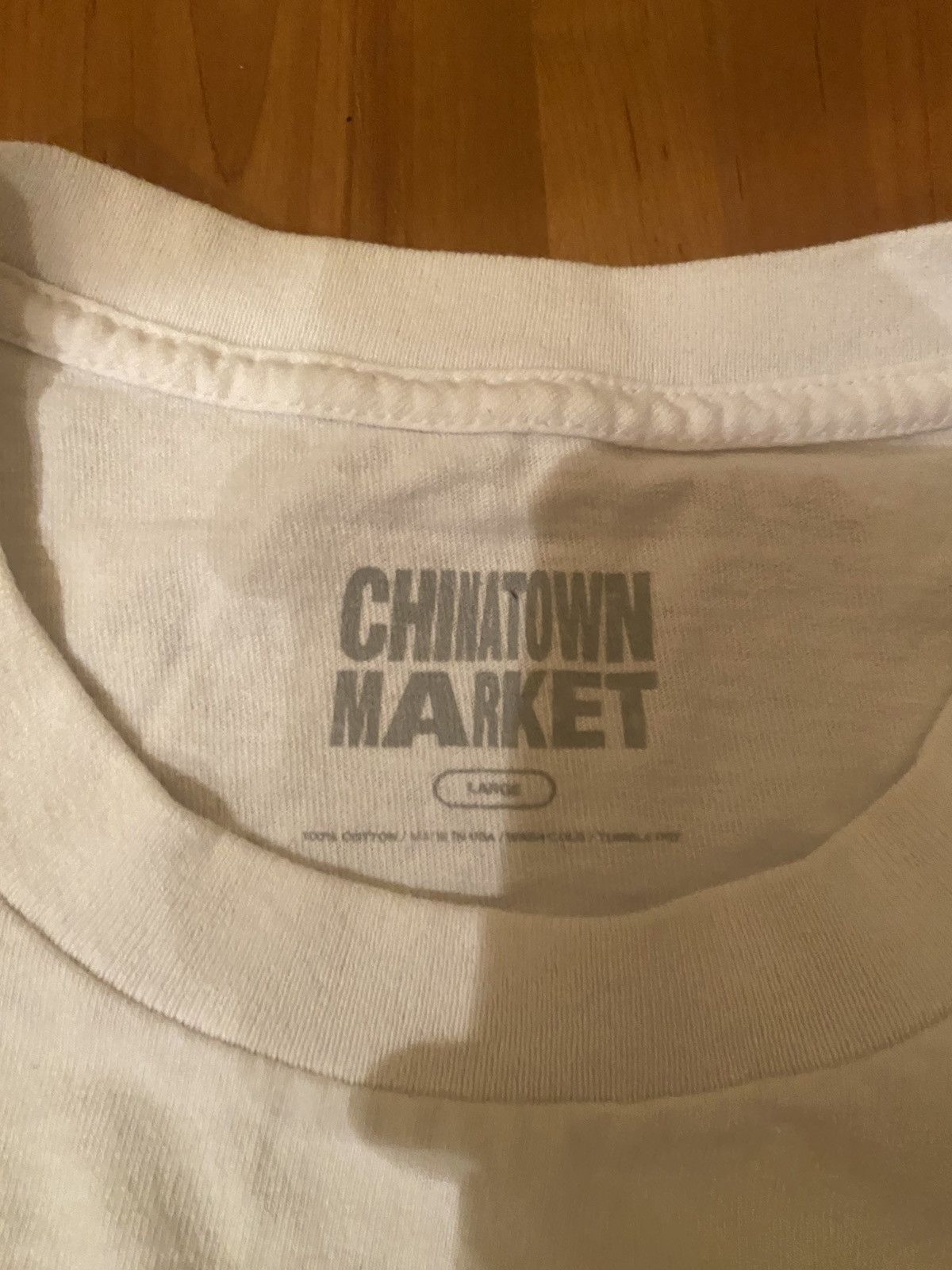 Market RARE Chinatown Market Spellout Human Tee Size US L / EU 52-54 / 3 - 2 Thumbnail